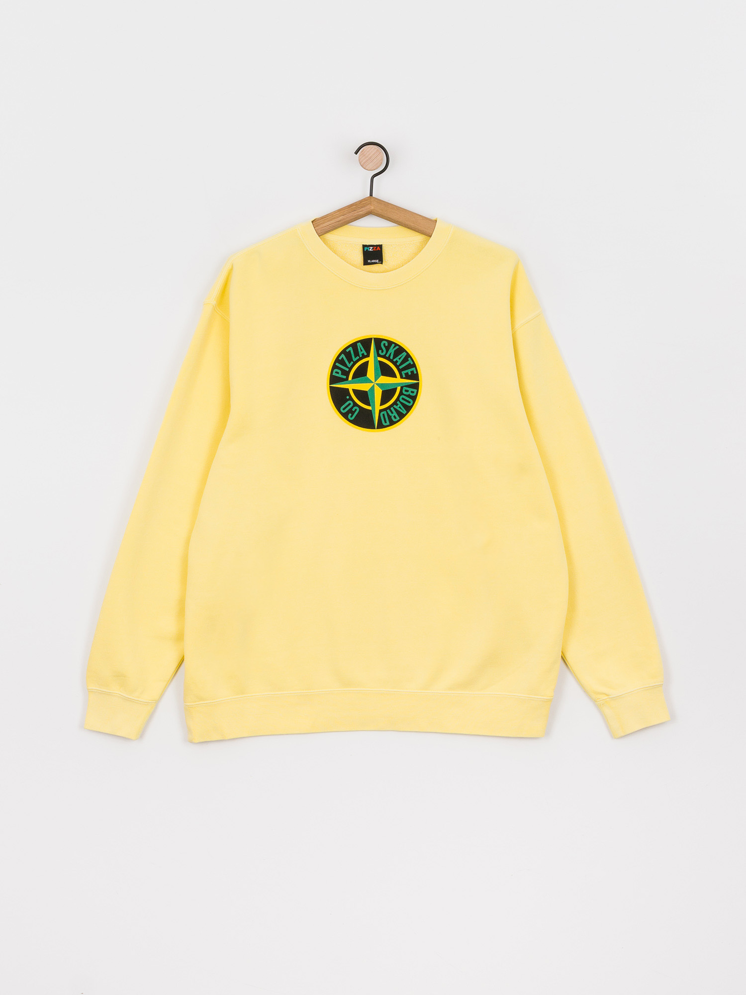 Pizza Skateboards Stone Pulóver (yellow)