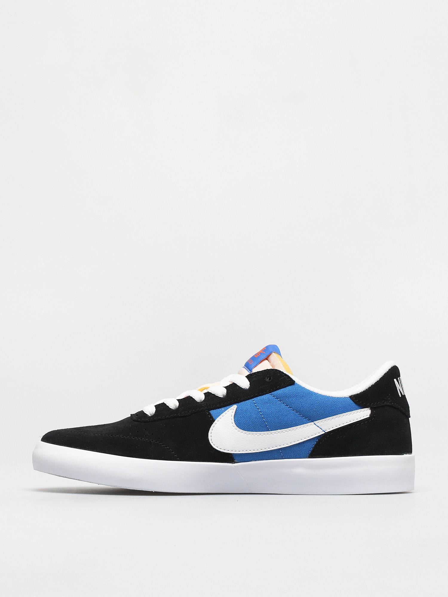 Nike SB Heritage Vulc Cipők (black/white signal blue safety orange)