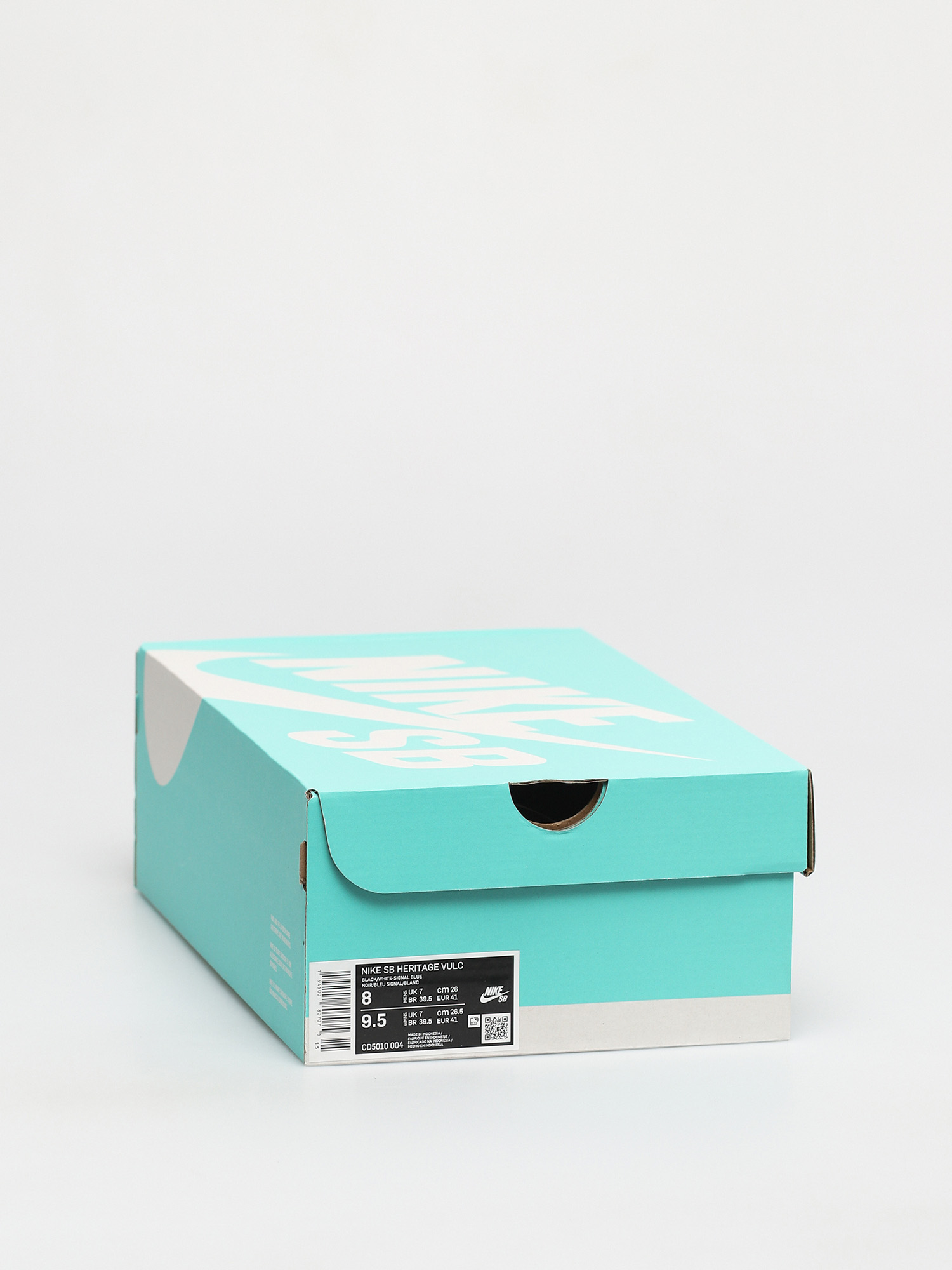 Nike SB Heritage Vulc Cipők (black/white signal blue safety orange)