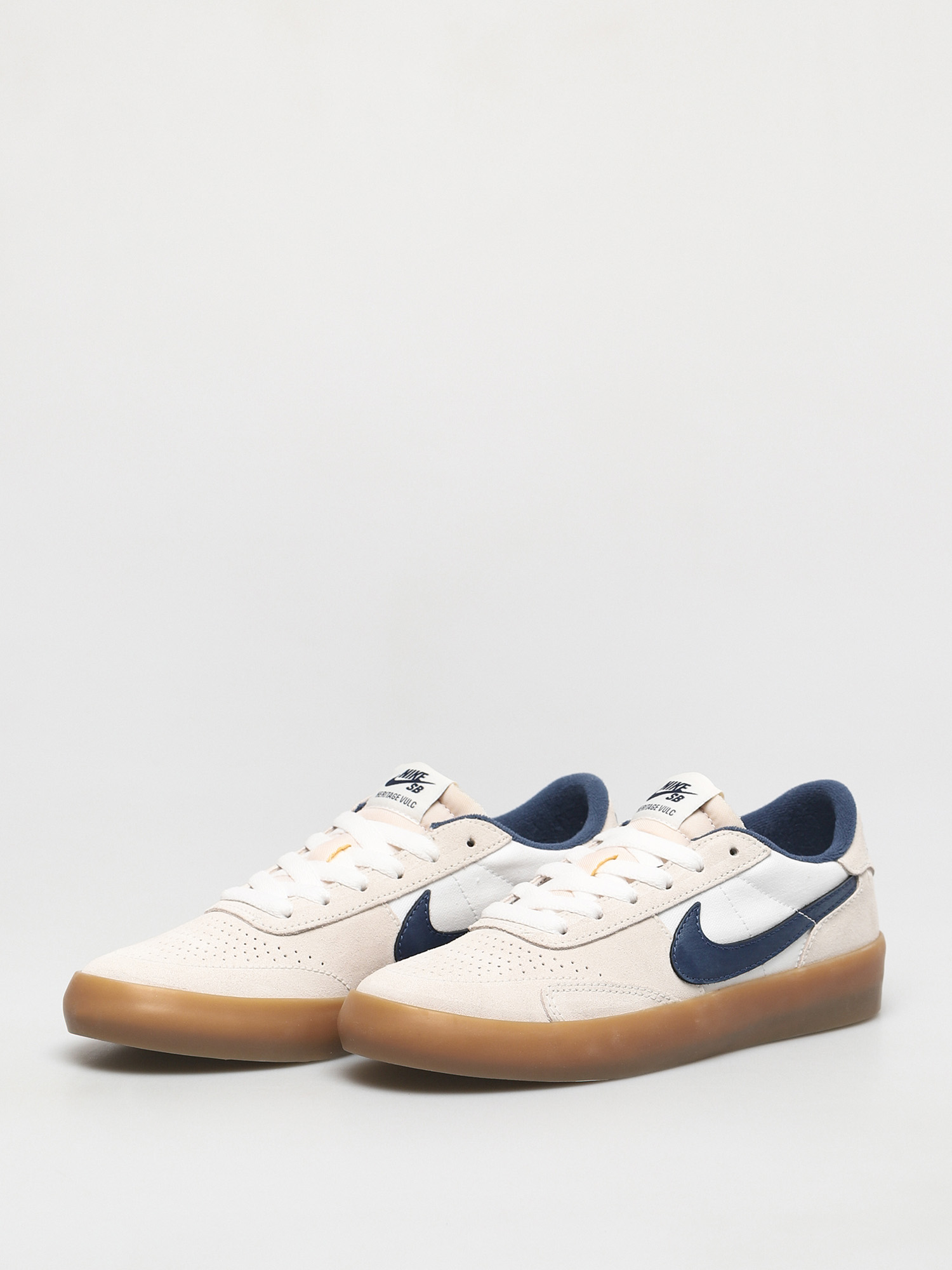 Nike SB Heritage Vulc Cipők (summit white/navy white gum light brown)