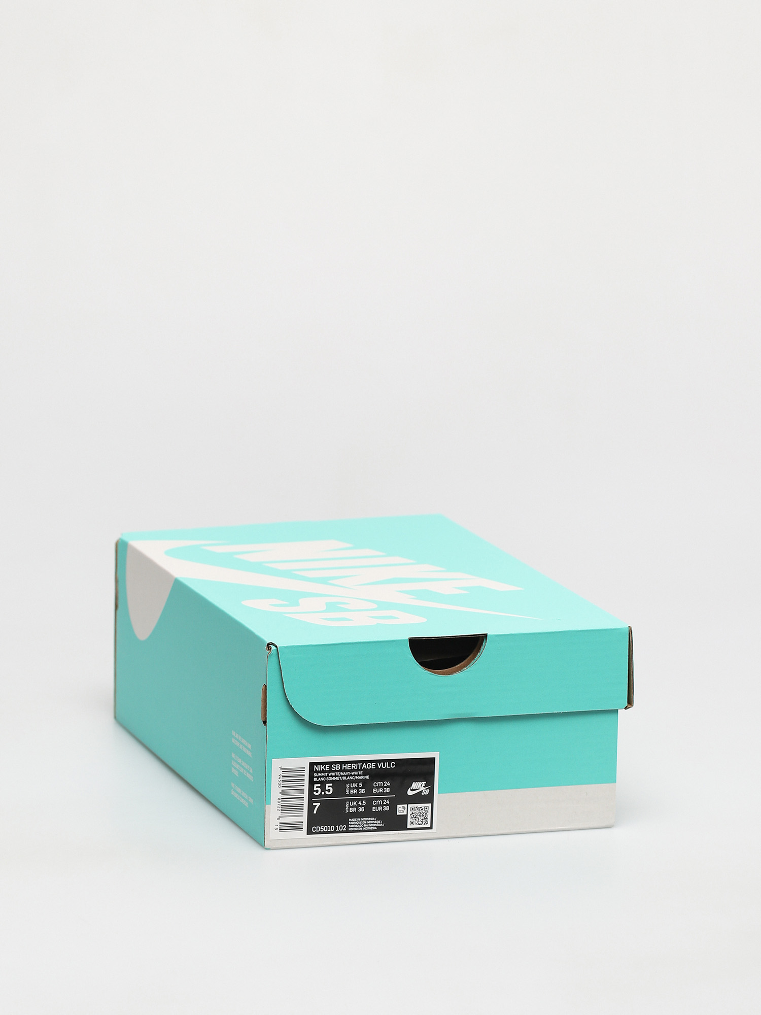 Nike SB Heritage Vulc Cipők (summit white/navy white gum light brown)