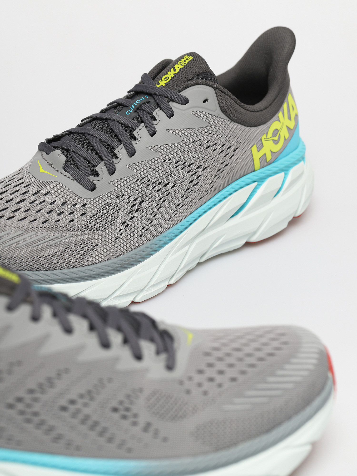 Hoka One One Clifton 7 Cipők (wild dove/dark shadow)