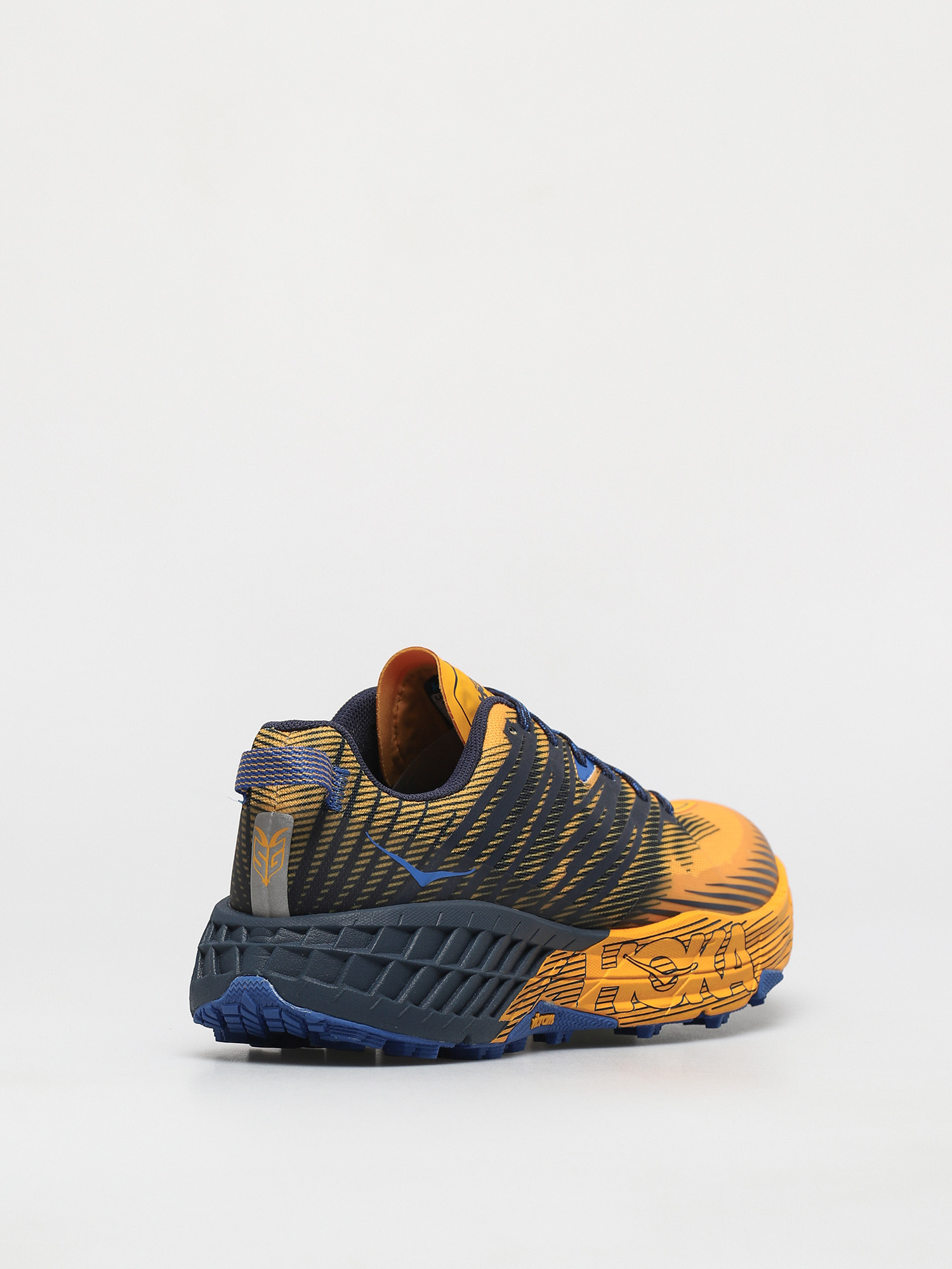 Hoka One One Speedgoat 4 Cipők (saffron/black iris)