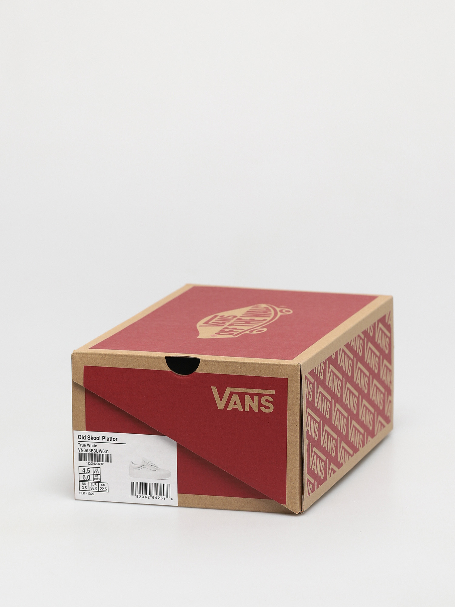 Vans Old Skool Platform Cipők (true white)