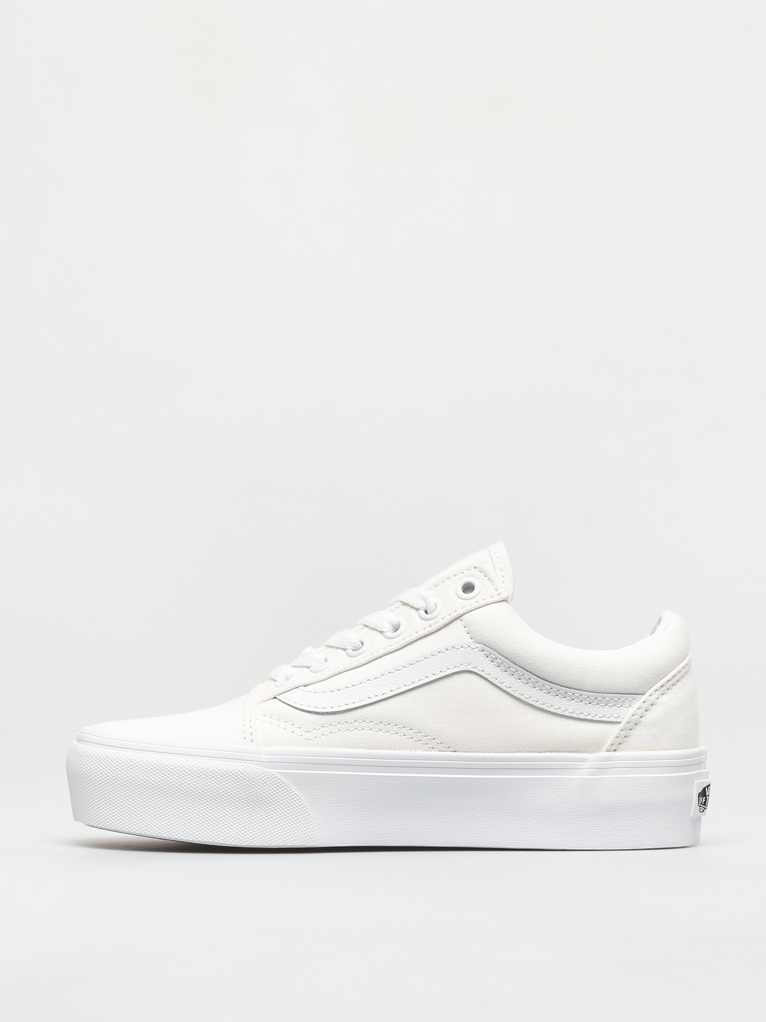 Vans Old Skool Platform Cipők (true white)