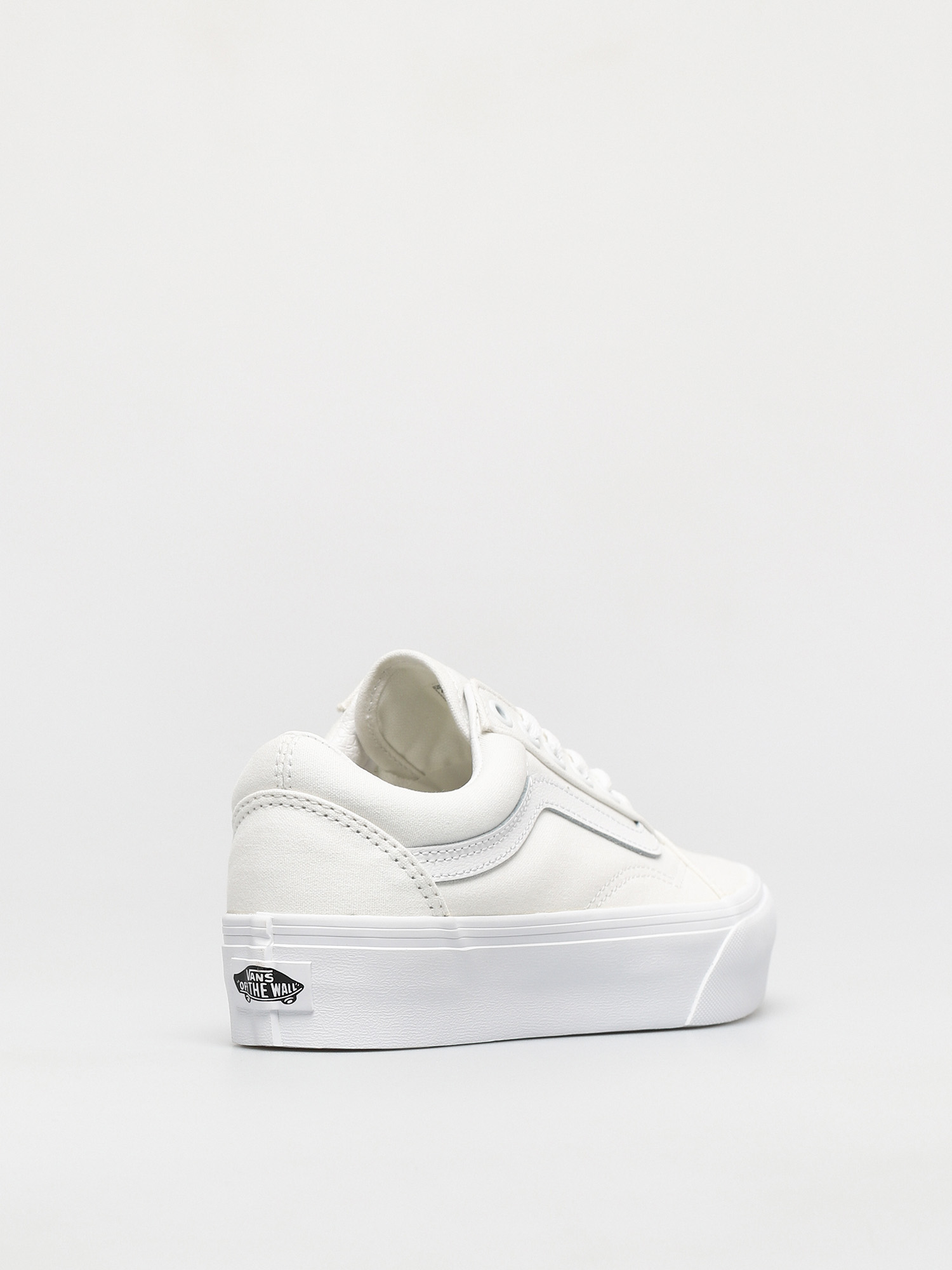 Vans Old Skool Platform Cipők (true white)