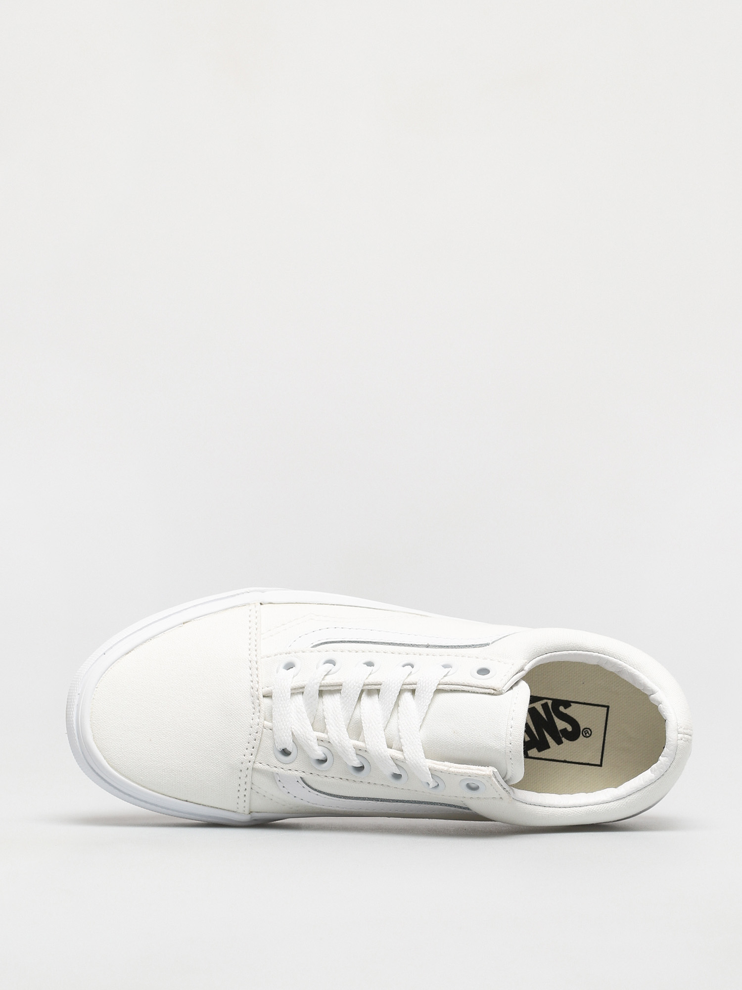 Vans Old Skool Platform Cipők (true white)
