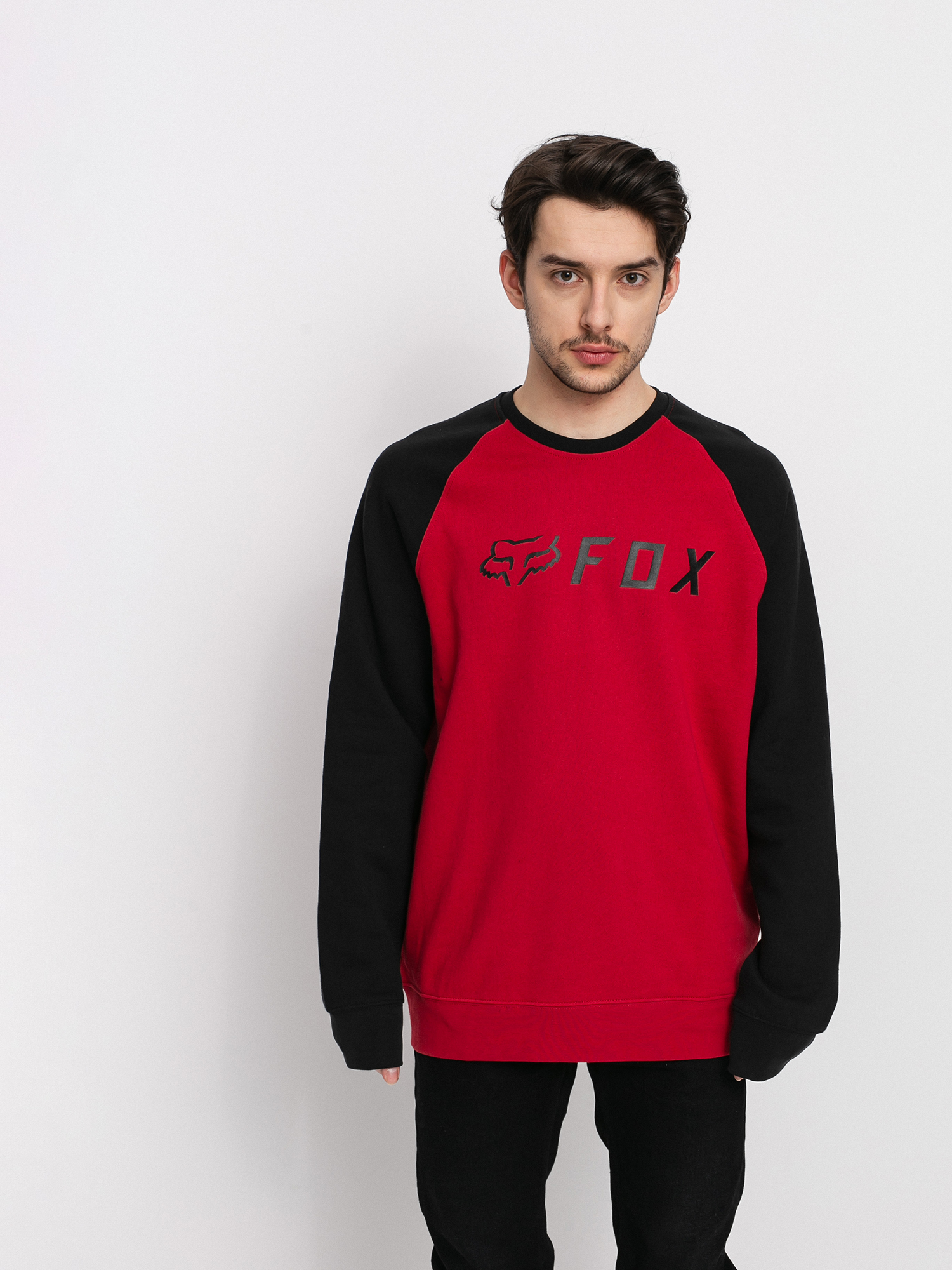 Fox Apex Pulóver (blk/rd)