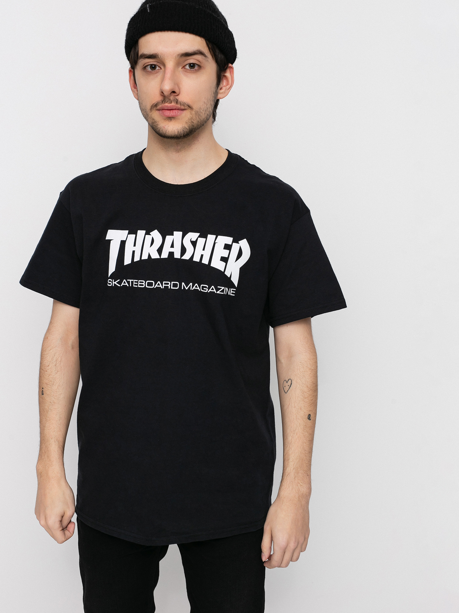 Thrasher Skate Mag Ujjatlan felső (black)