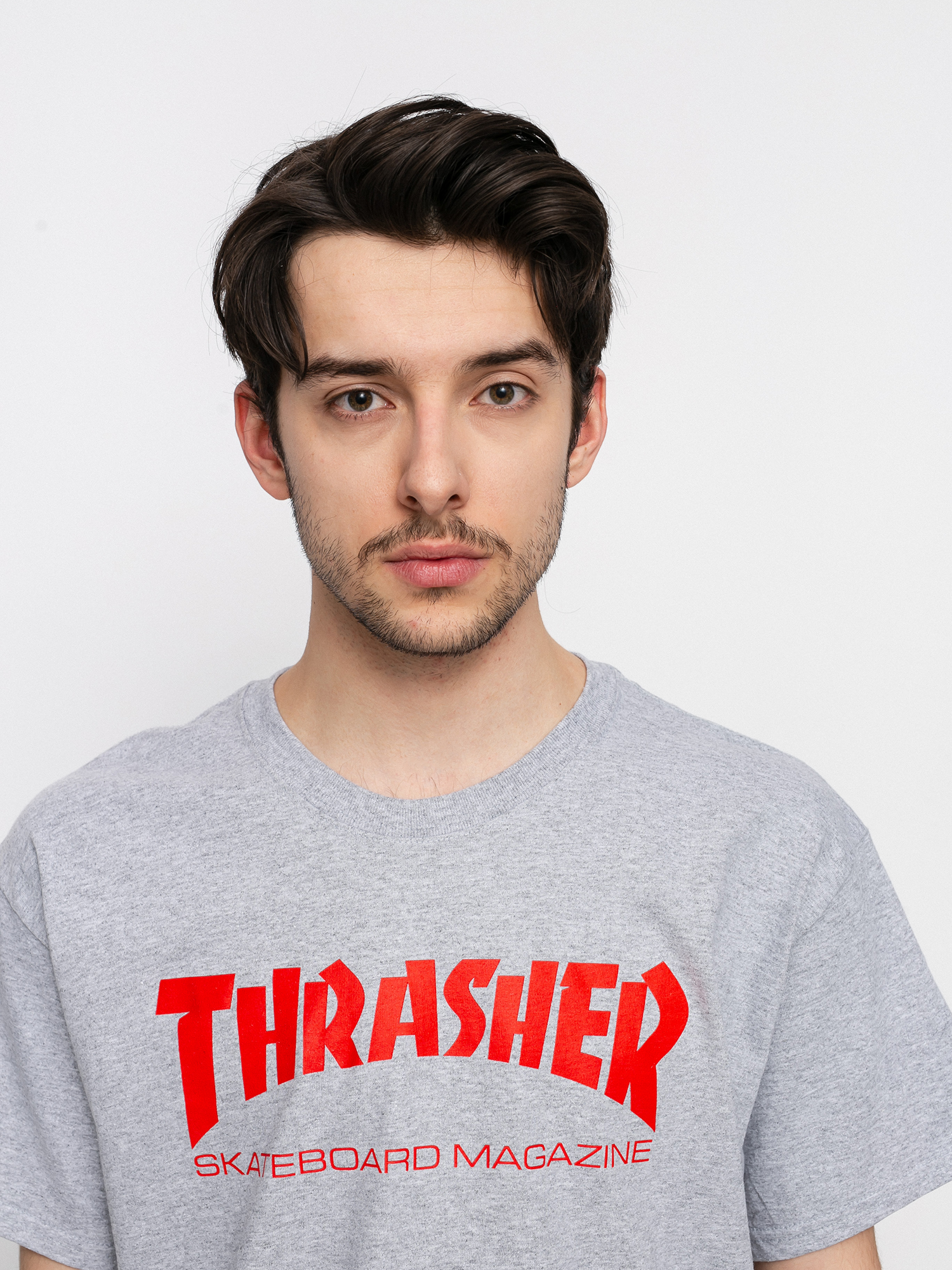 Thrasher Skate Mag Ujjatlan felső (grey)