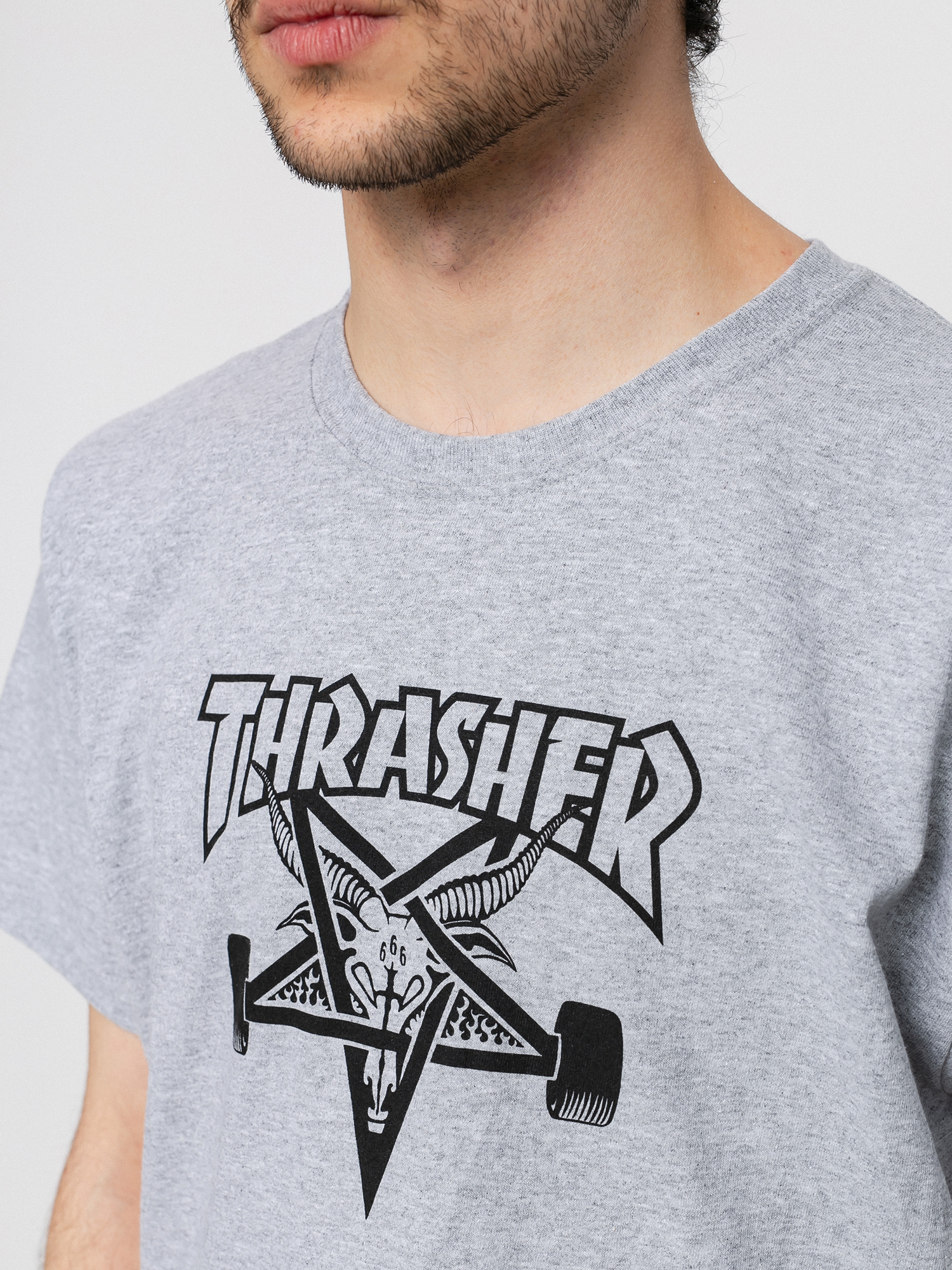 Thrasher Skategoat Ujjatlan felső (grey)
