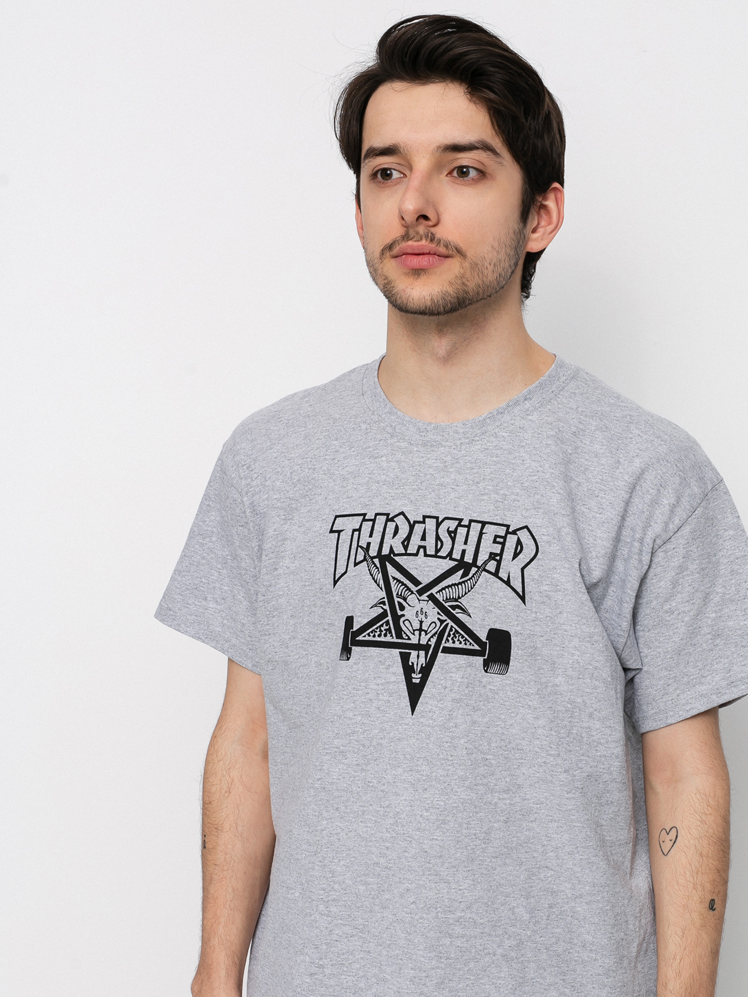 Thrasher Skategoat Ujjatlan felső (grey)