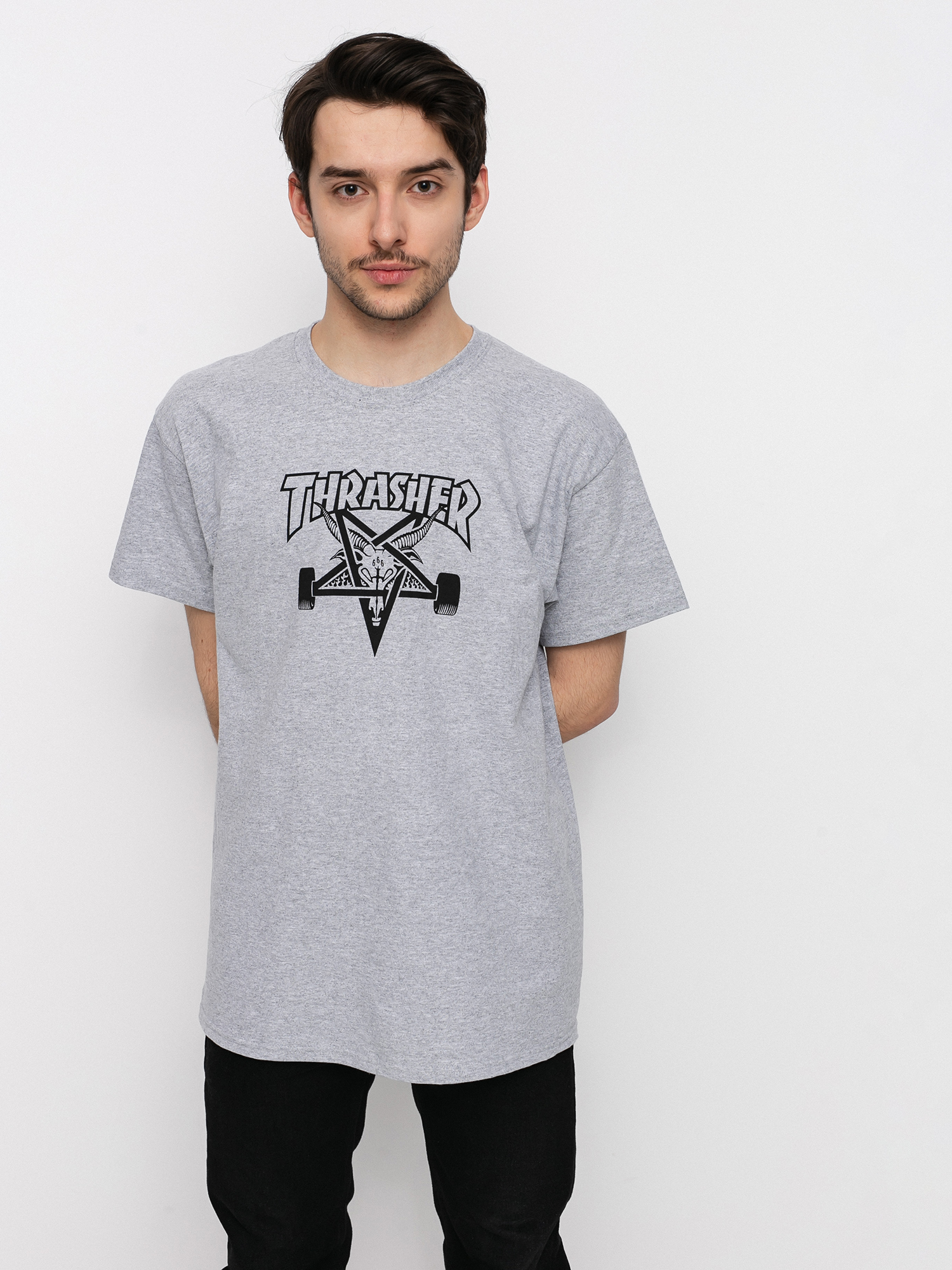 Thrasher Skategoat Ujjatlan felső (grey)