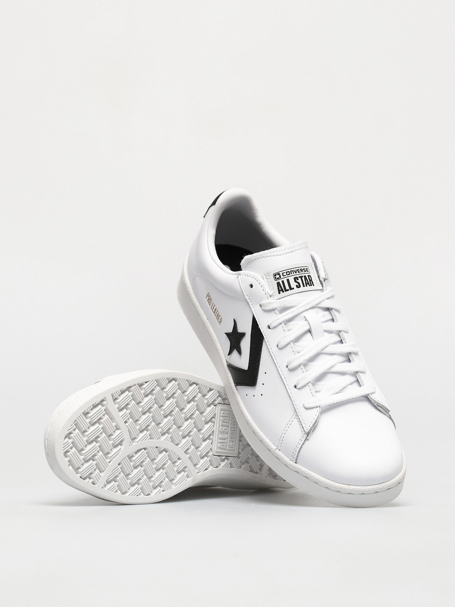 Converse Pro Leather Gold Standard Ox Cipők (white/black)