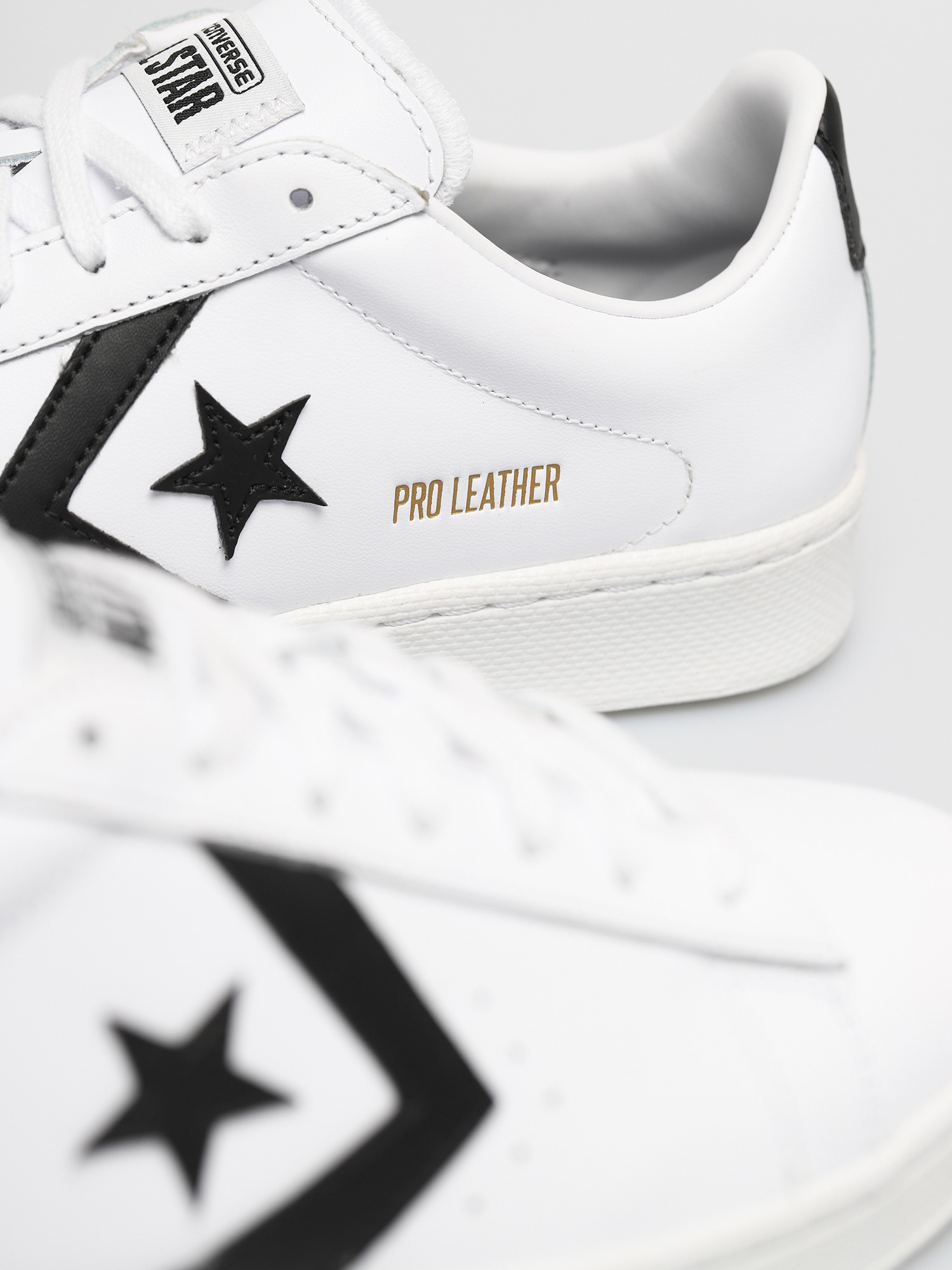 Converse Pro Leather Gold Standard Ox Cipők (white/black)