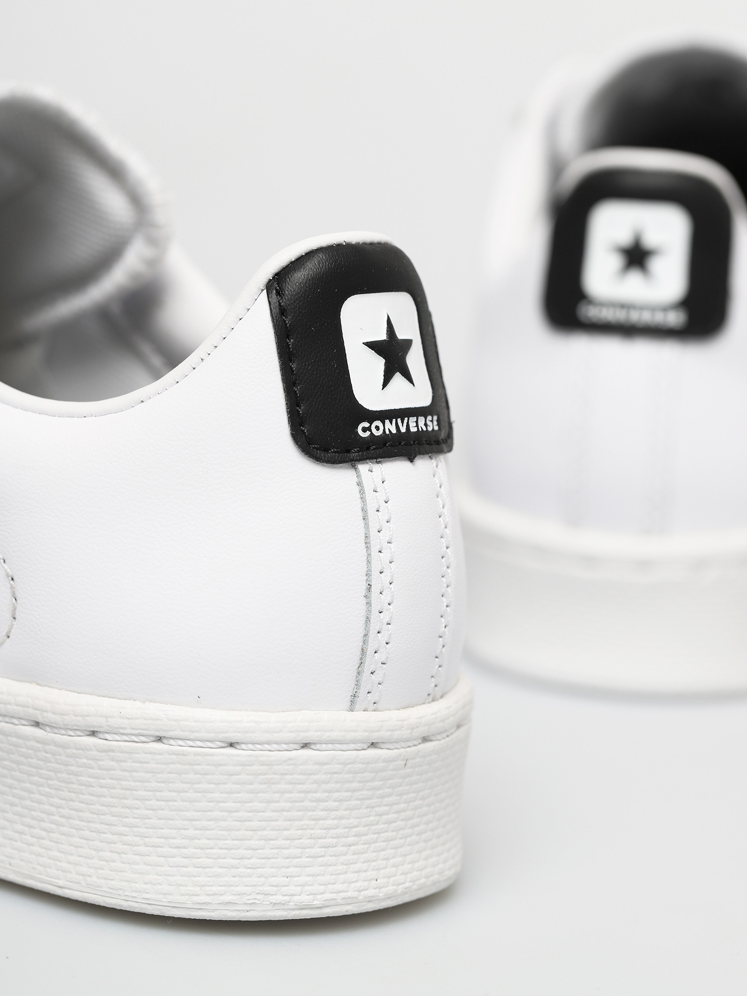Converse Pro Leather Gold Standard Ox Cipők (white/black)
