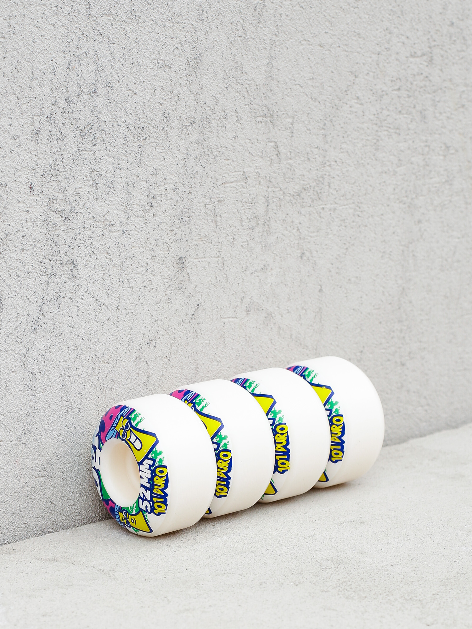 DGK Laffy Gördeszka kerék (white/multi)