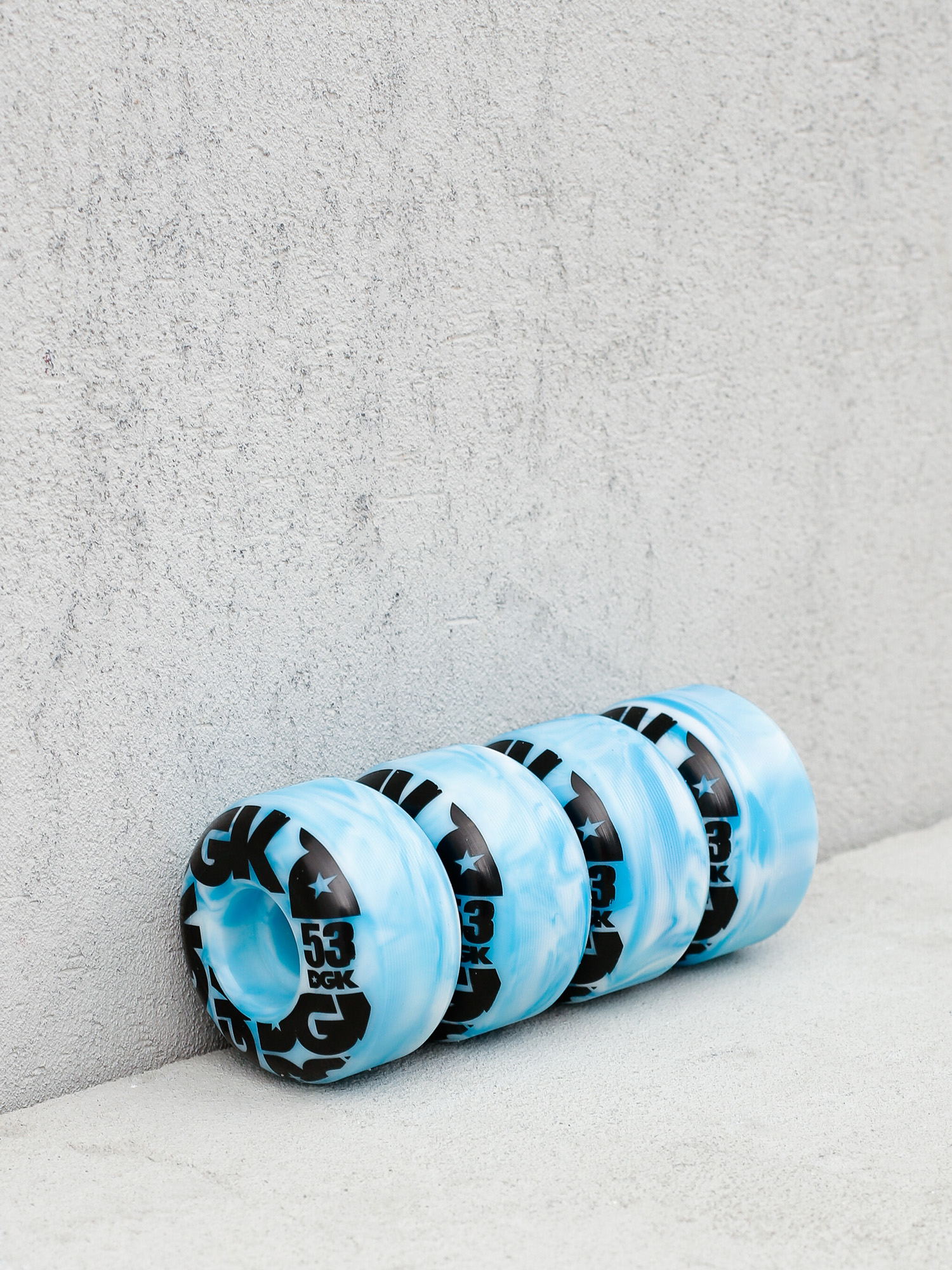 DGK Swirl Formula Gördeszka kerék (blue/black)