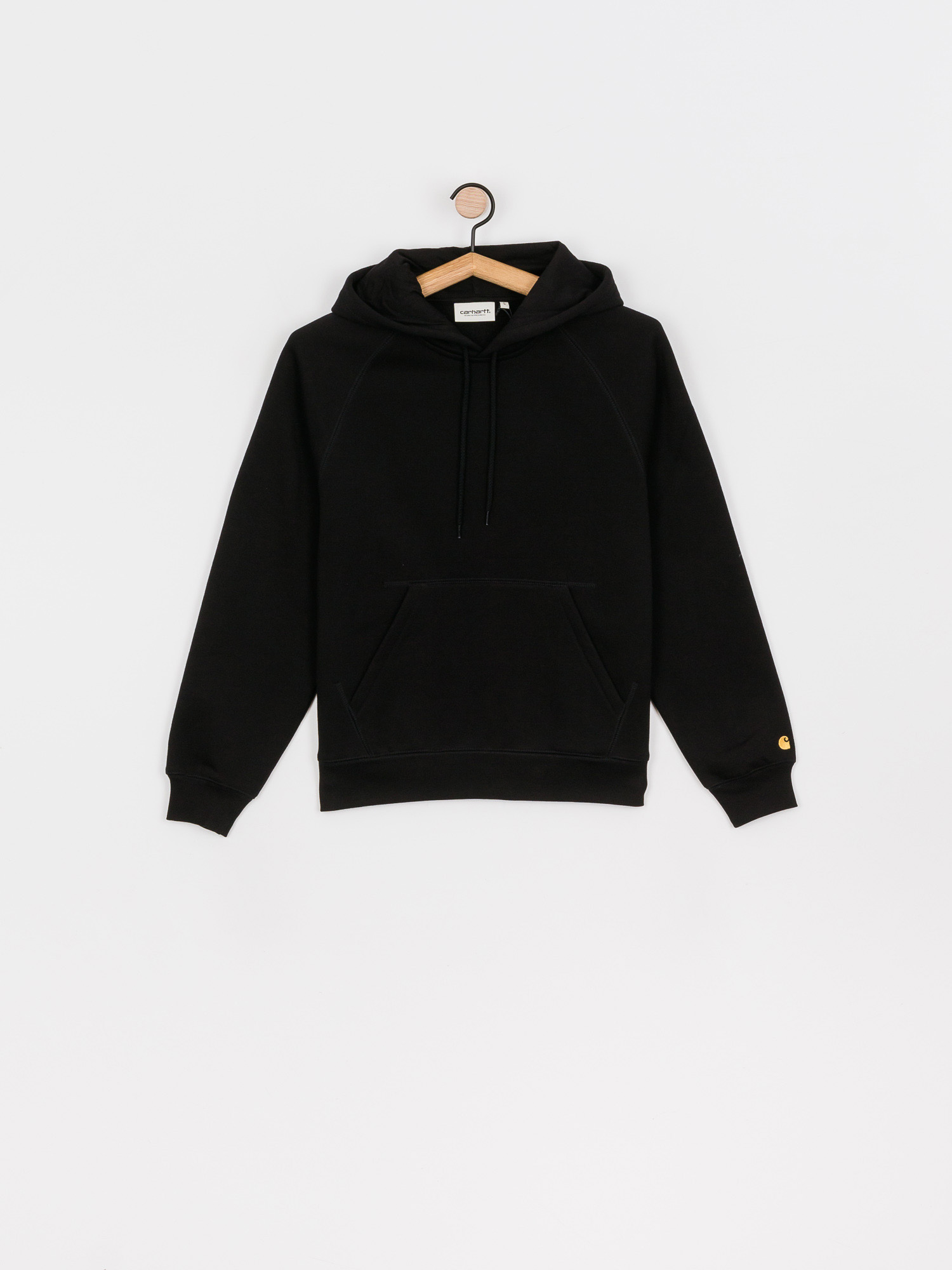 Carhartt WIP Chase HD Wmn Kapucnis pulóver (black/gold)