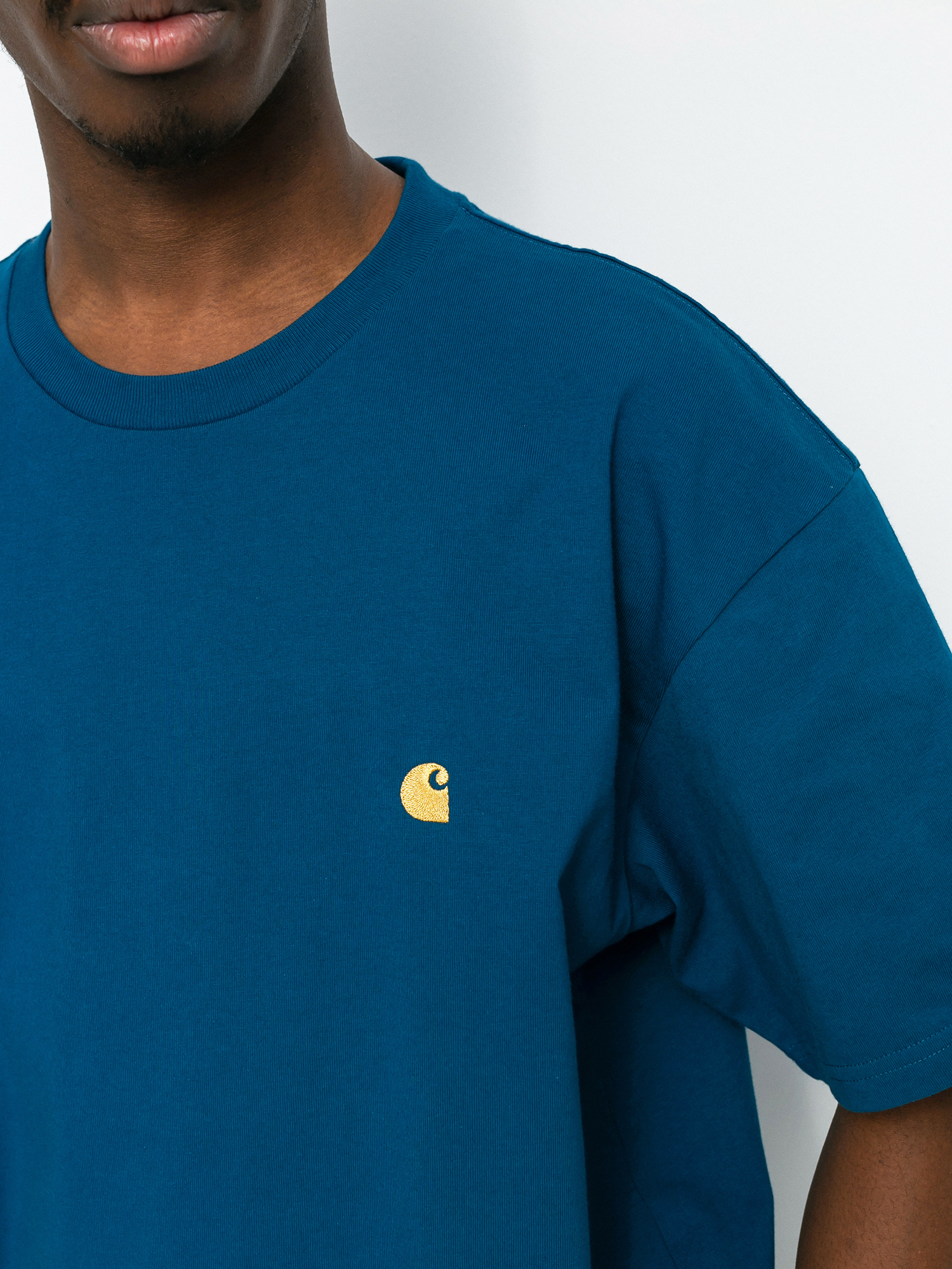 Carhartt WIP Chase Ujjatlan felső (corse/gold)