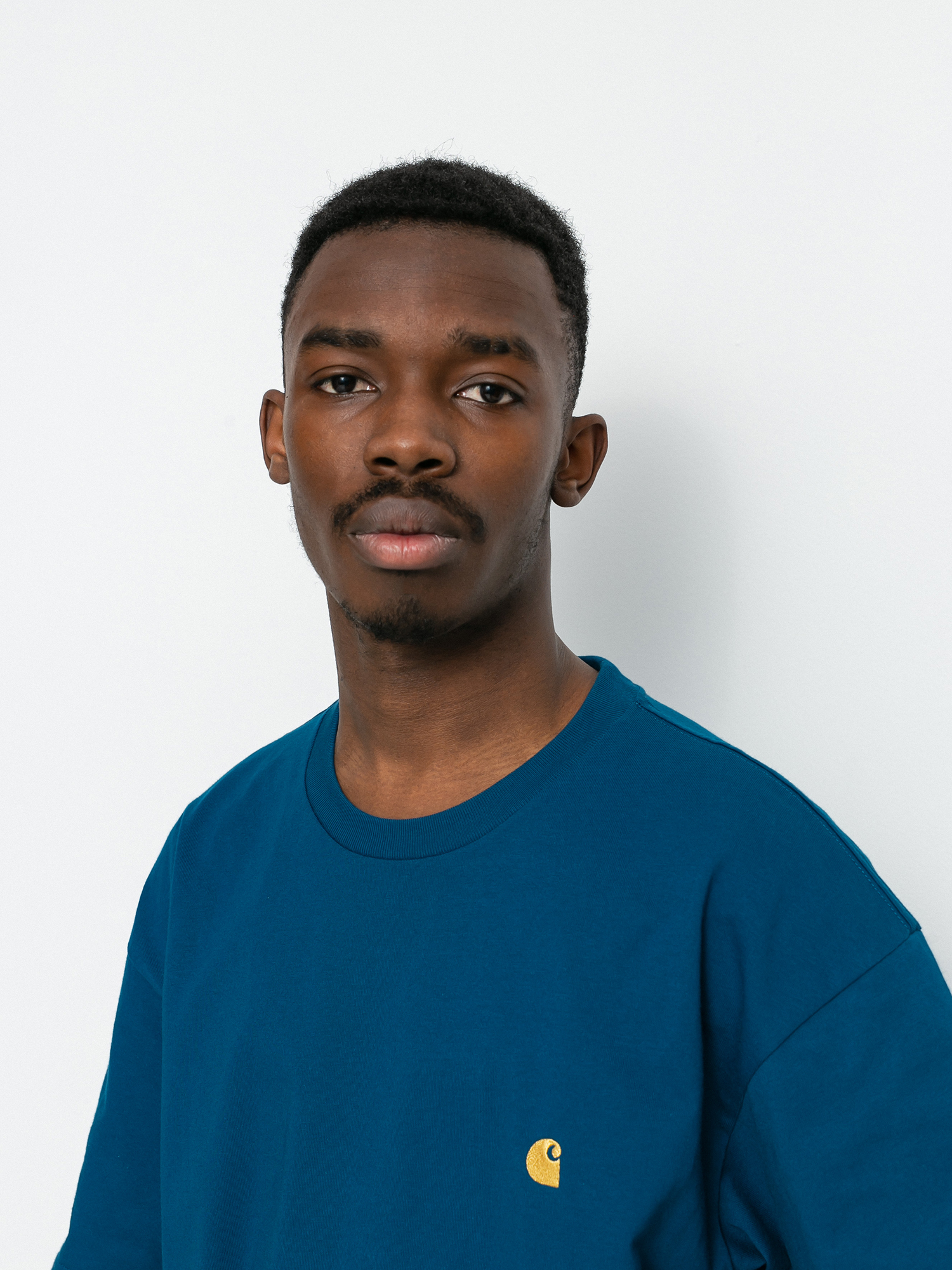 Carhartt WIP Chase Ujjatlan felső (corse/gold)