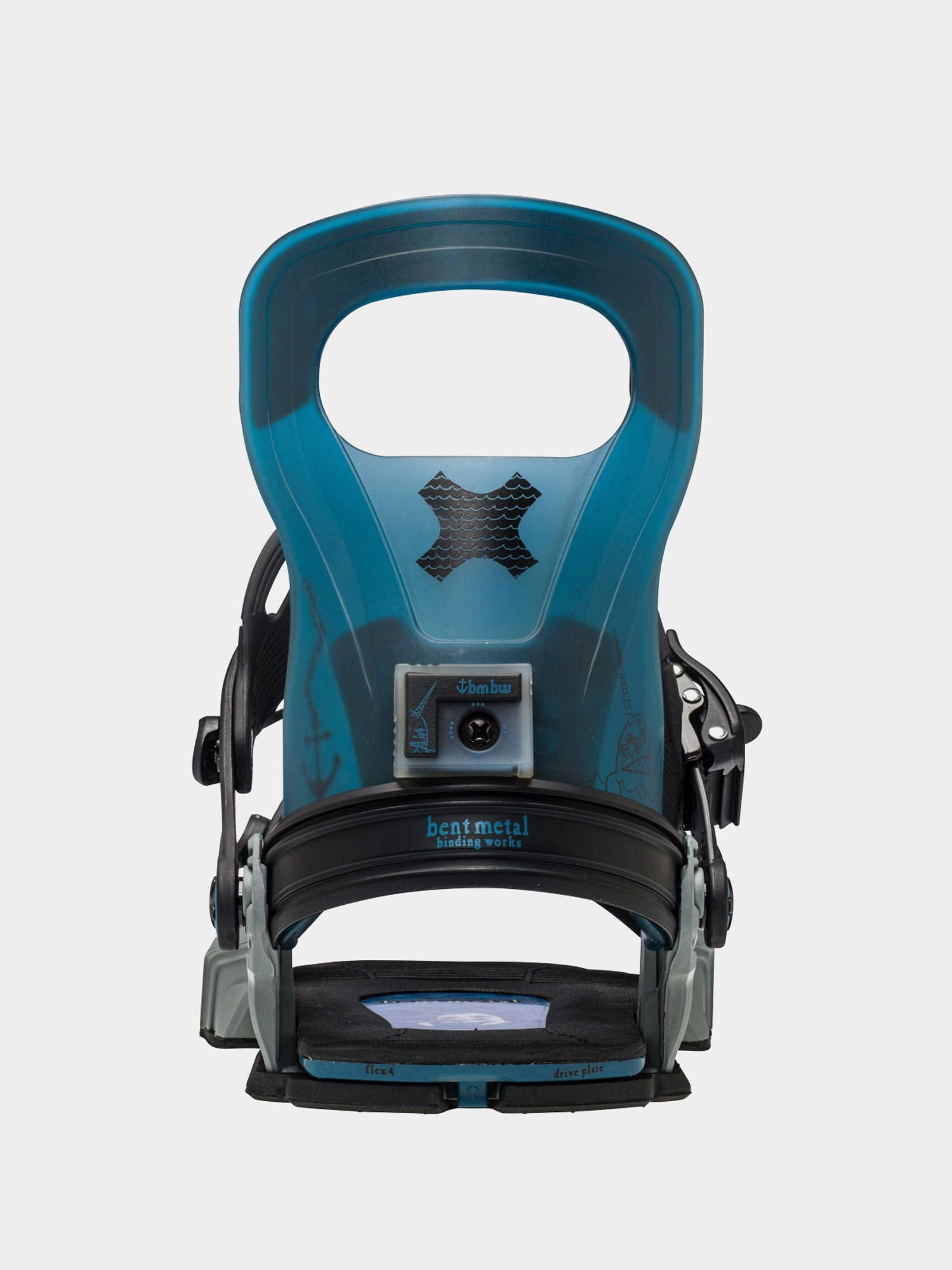 Férfi Bent Metal Logic Snowboard kötés (blue)