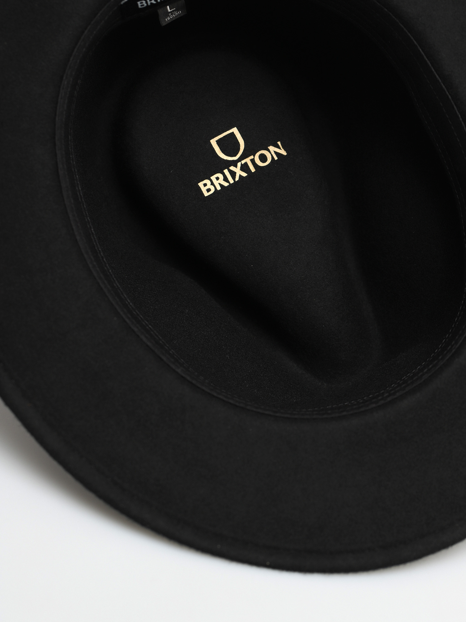 Brixton Messer Packable Fedora Kalap (black/black)