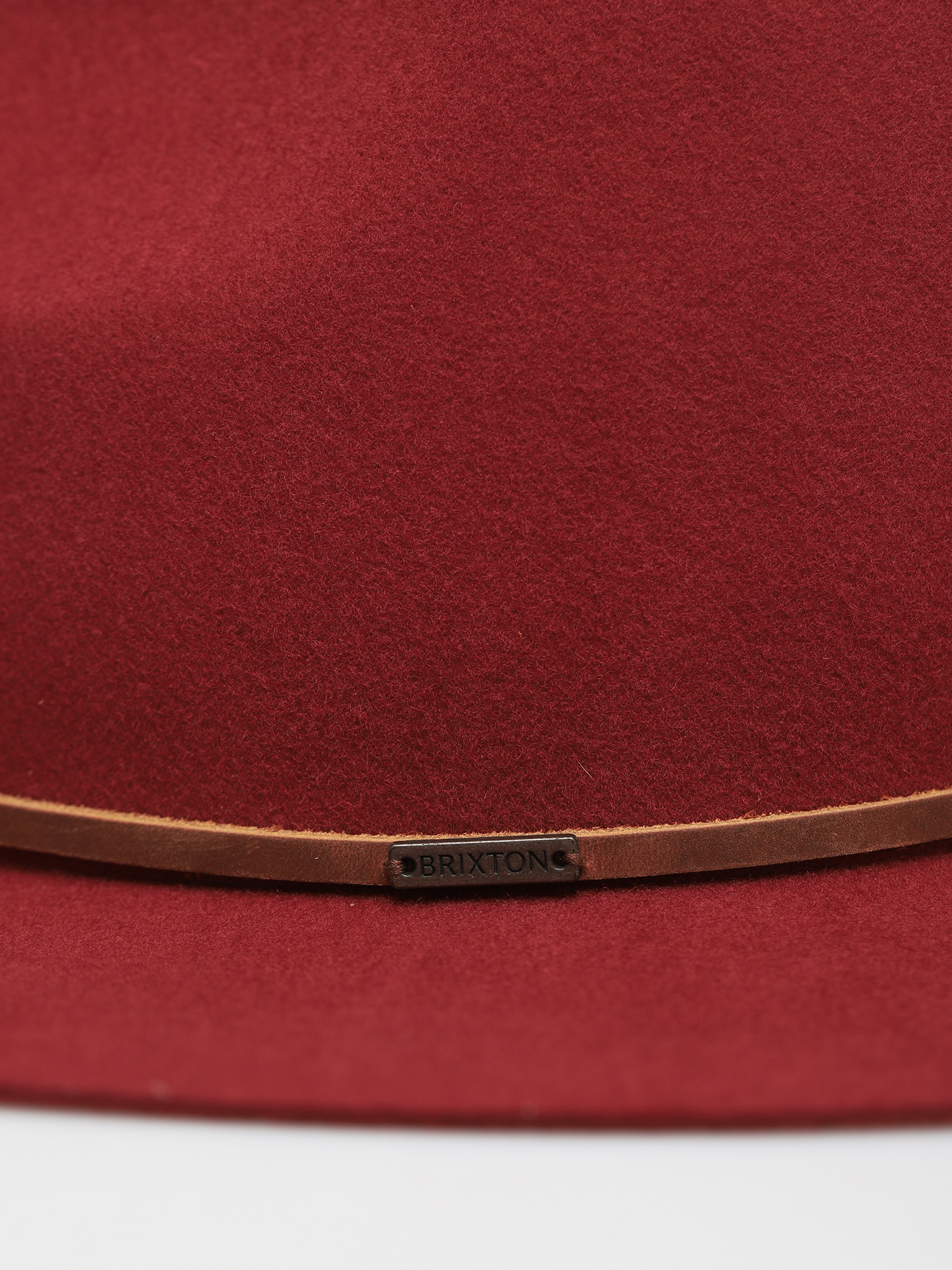 Brixton Wesley Packable Fedora Kalap (cowhide)