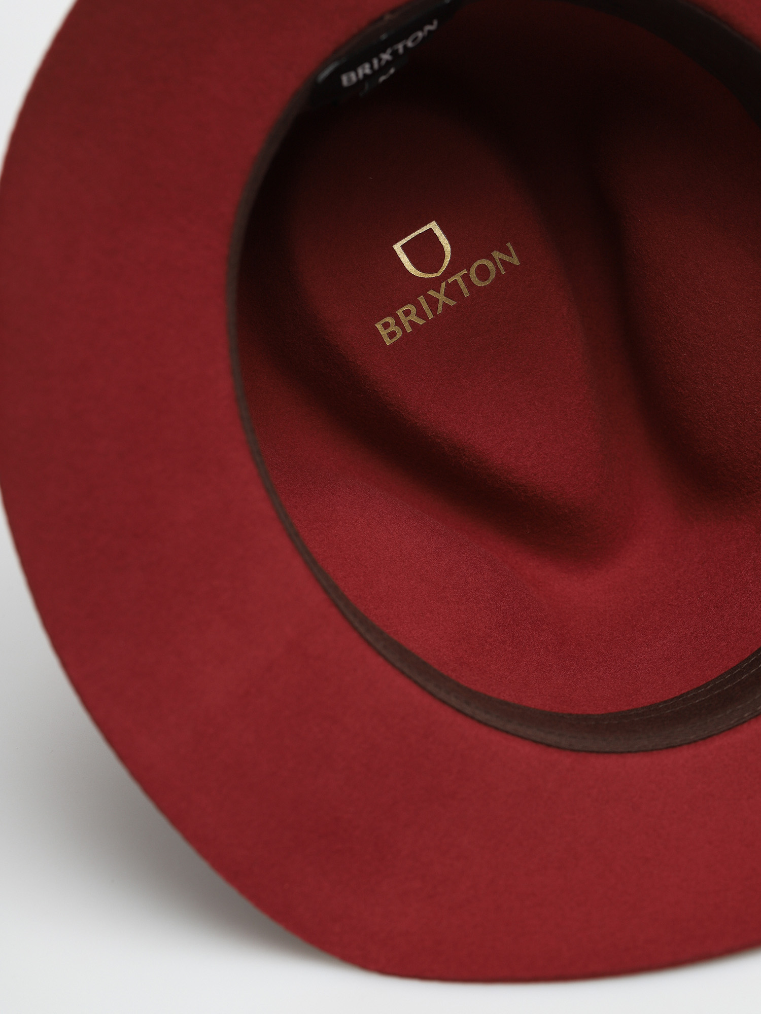 Brixton Wesley Packable Fedora Kalap (cowhide)