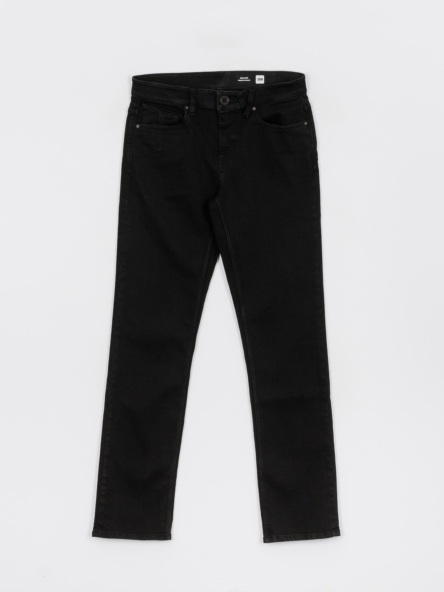 Volcom Solver Denim Kisnadrág (black out)