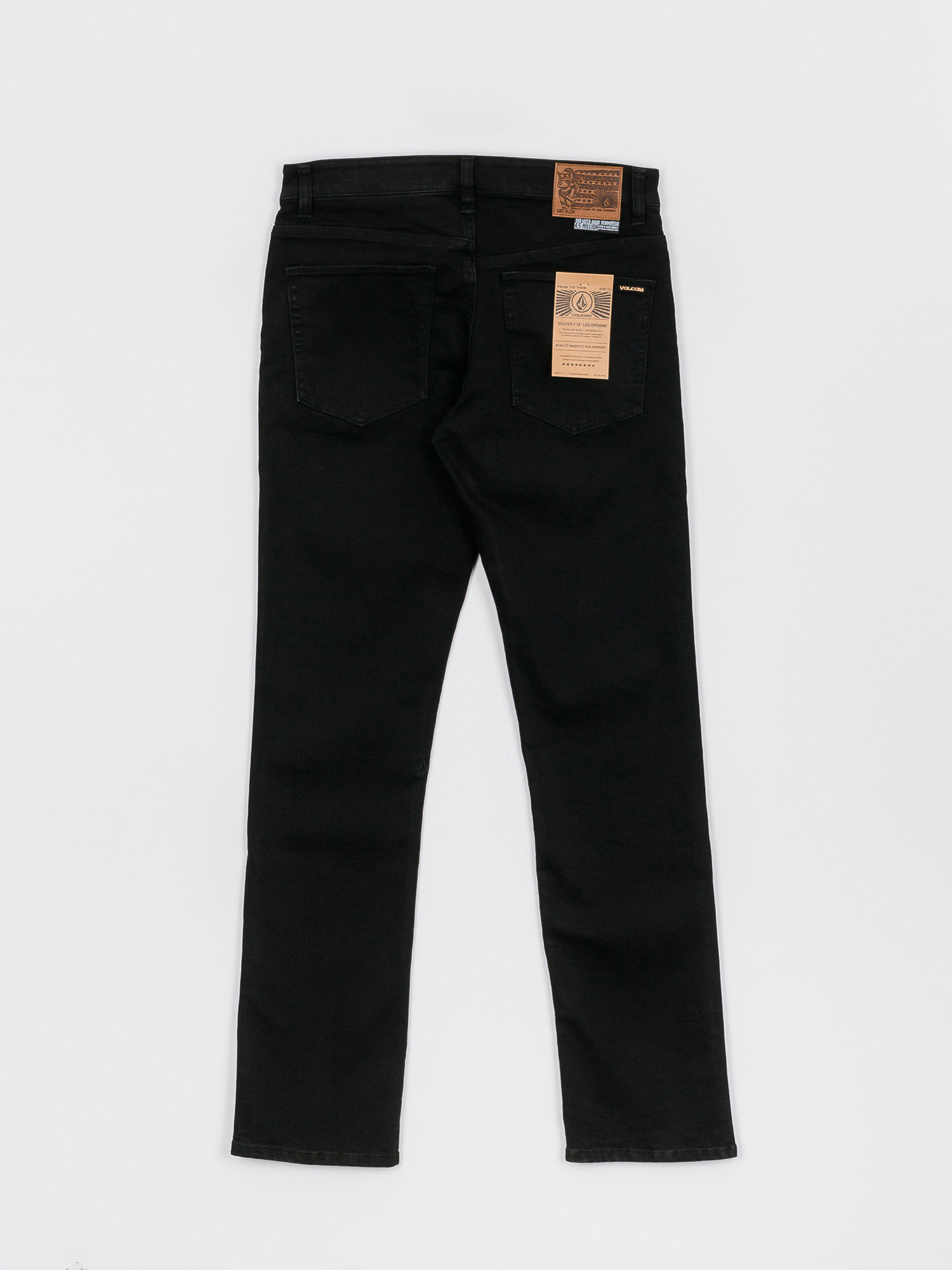Volcom Solver Denim Kisnadrág (black out)