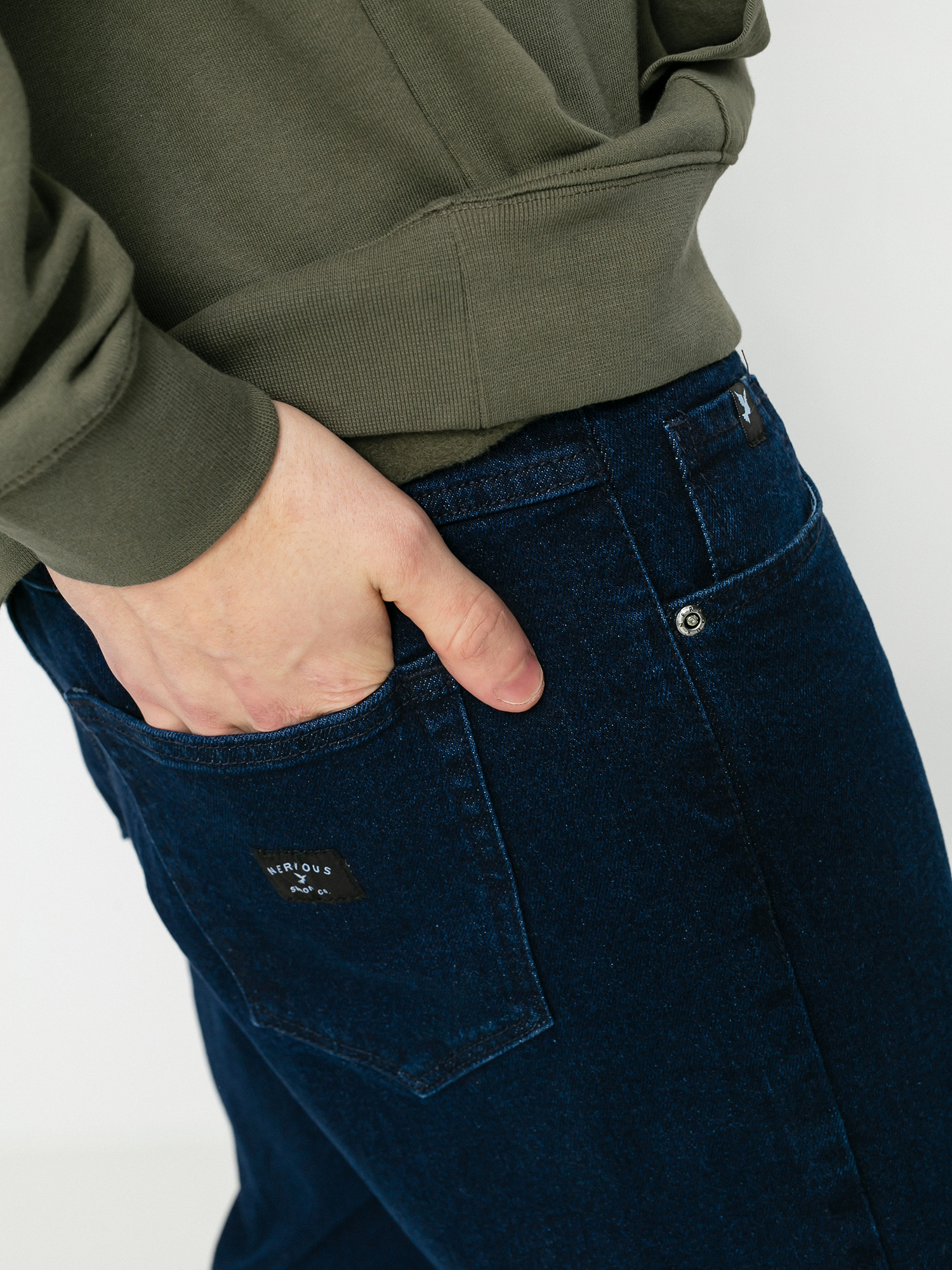 Nervous Jeans Kisnadrág (denim dark)