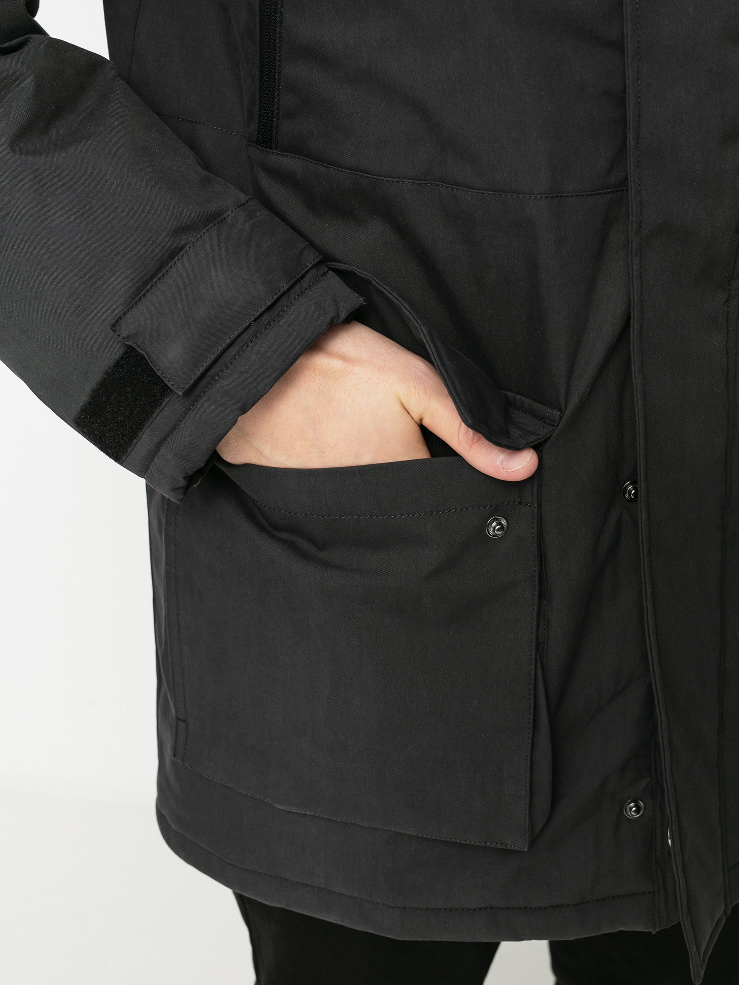 RVCA Patrol Parka 2 Dzseki (rvca black)