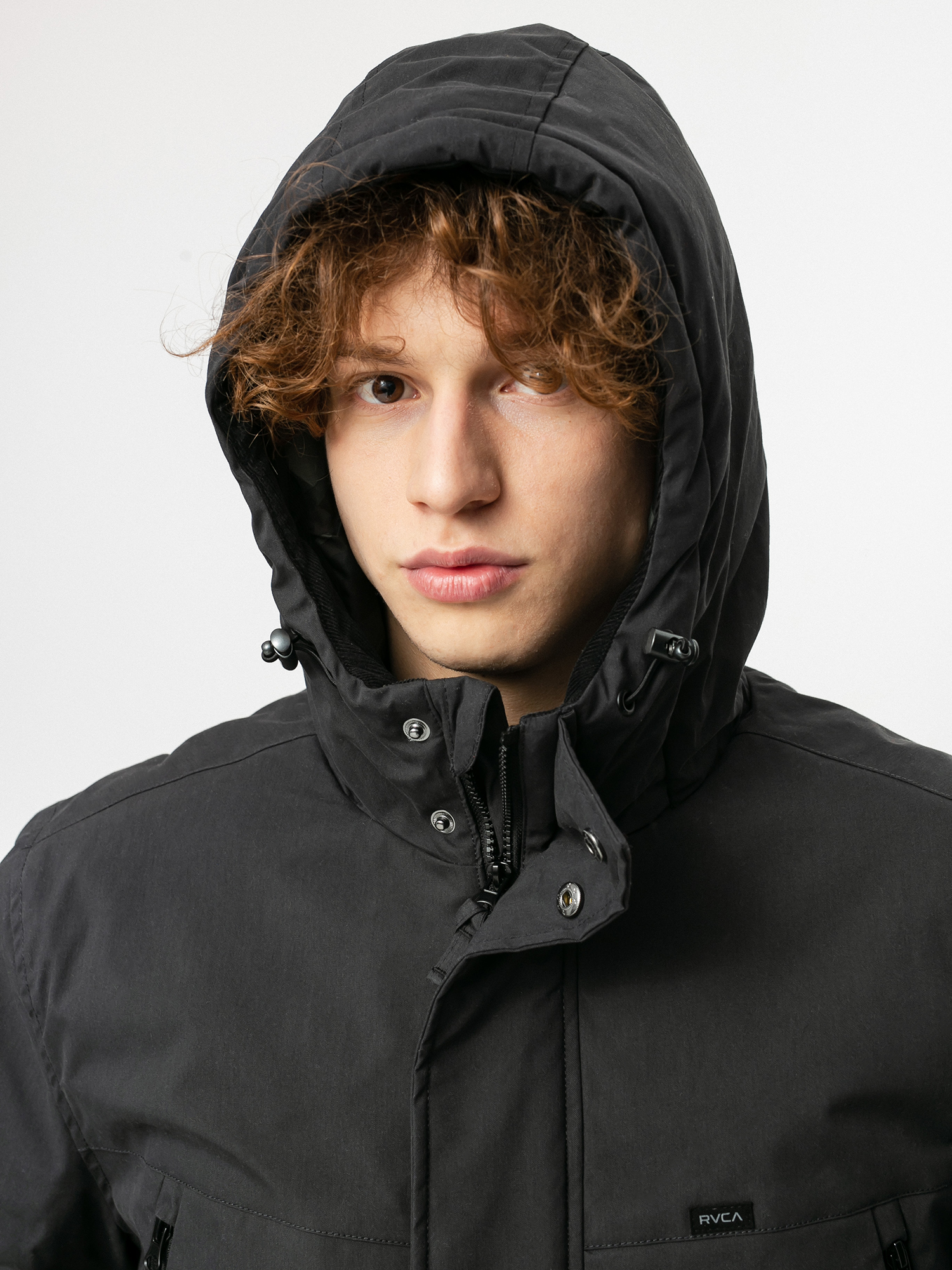 RVCA Patrol Parka 2 Dzseki (rvca black)