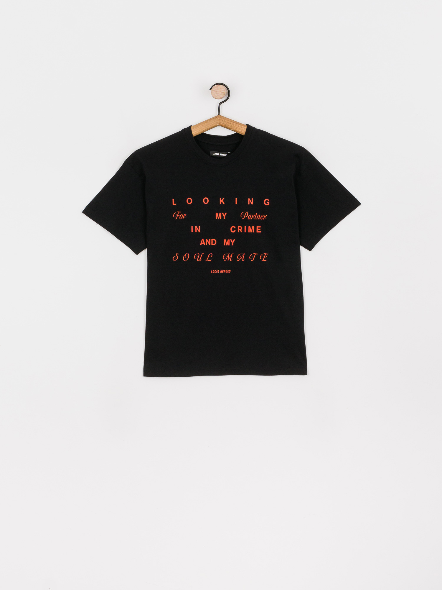 Local Heroes Looking For Wmn Ujjatlan felső (black)