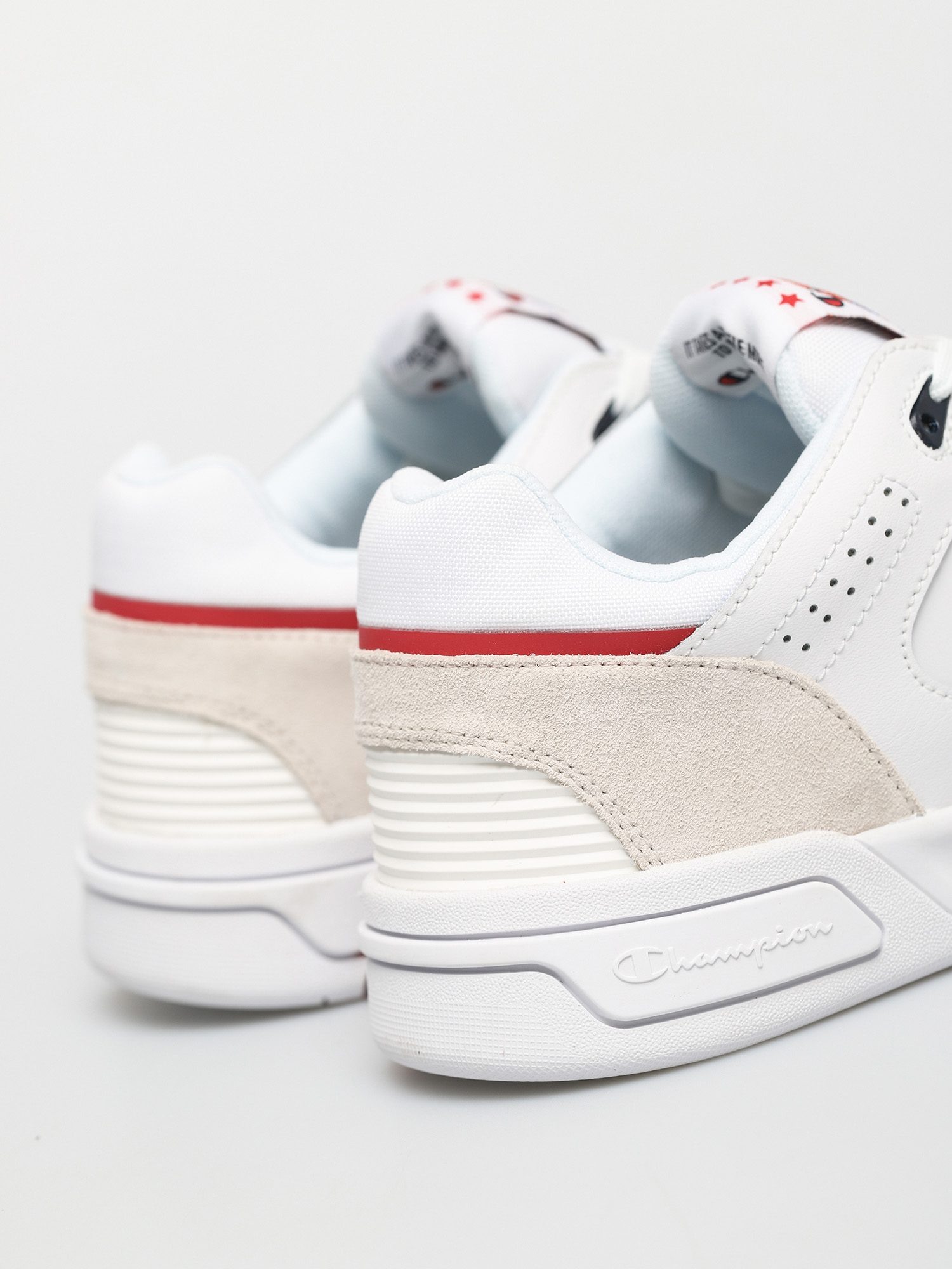 Champion Low Cut Classic Z80 Low S21647 Cipők (wht/red)