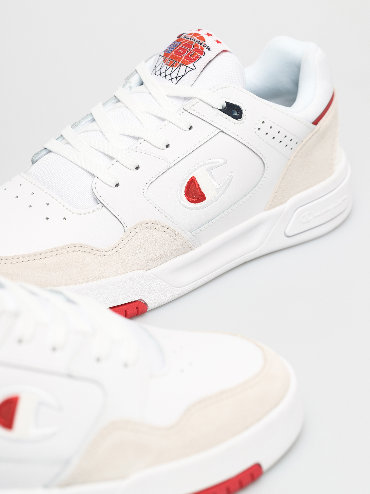 Champion Low Cut Classic Z80 Low S21647 Cipők (wht/red)
