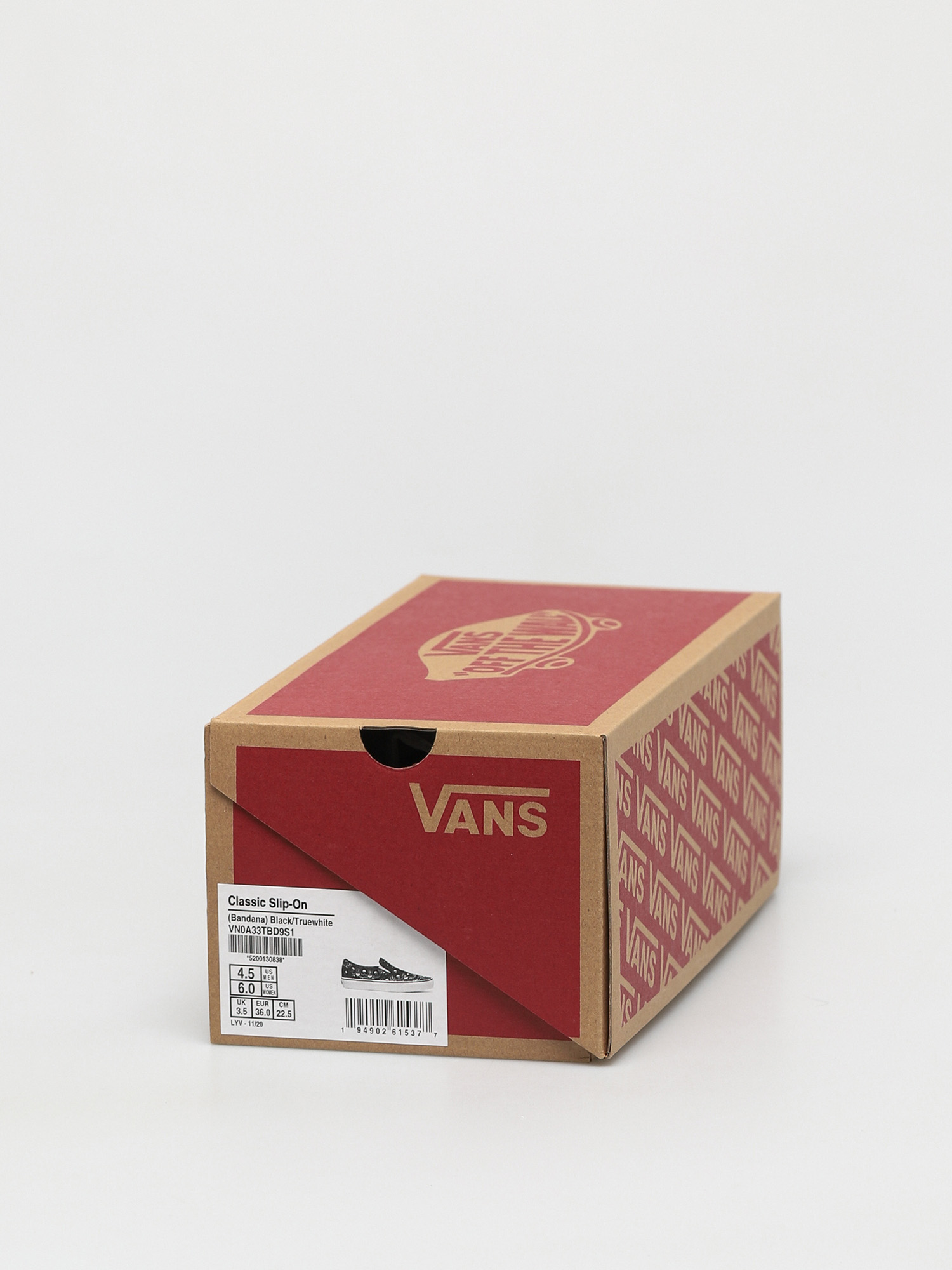 Vans Classic Slip On Cipők (bandana black/true white)