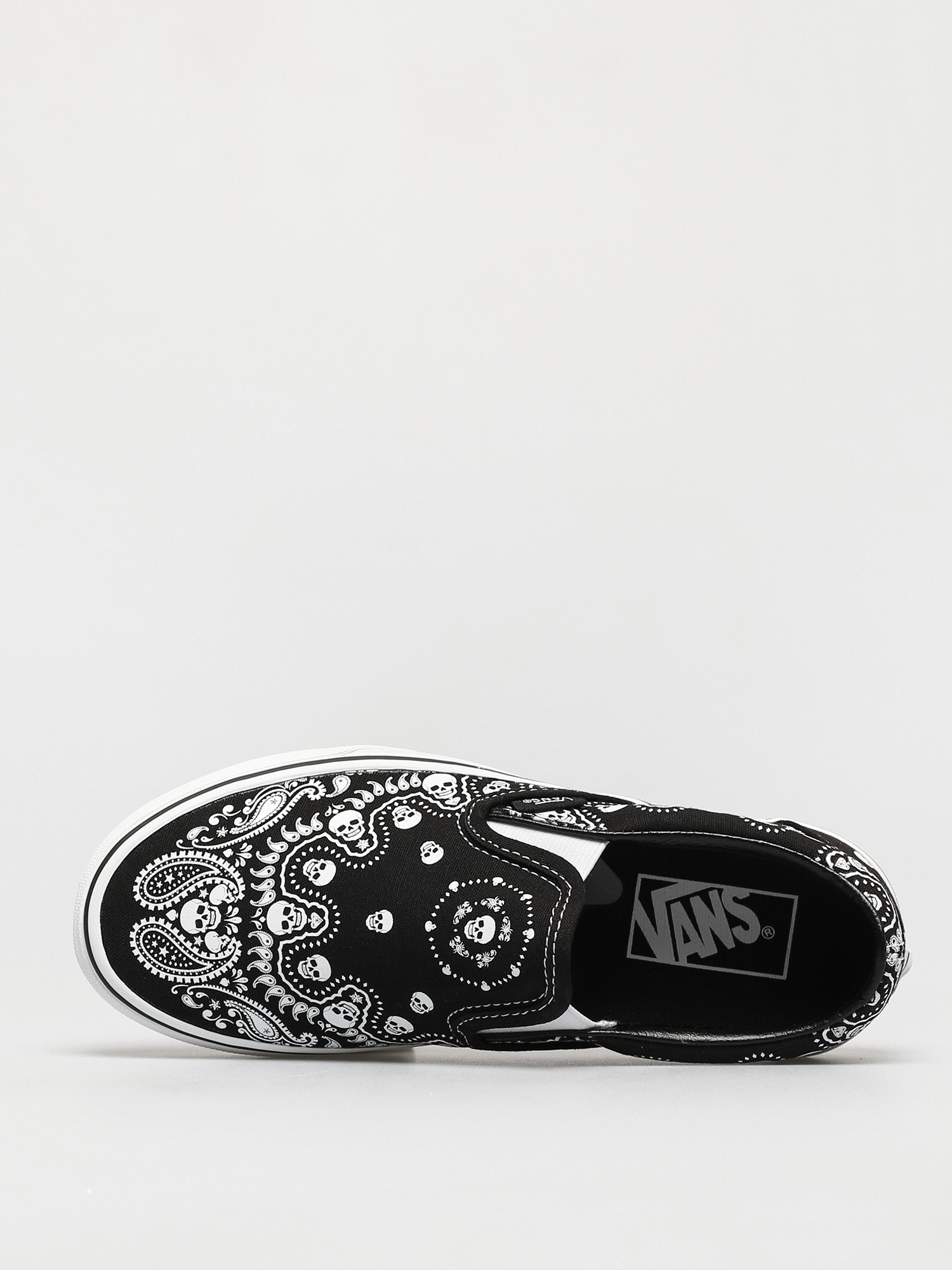 Vans Classic Slip On Cipők (bandana black/true white)