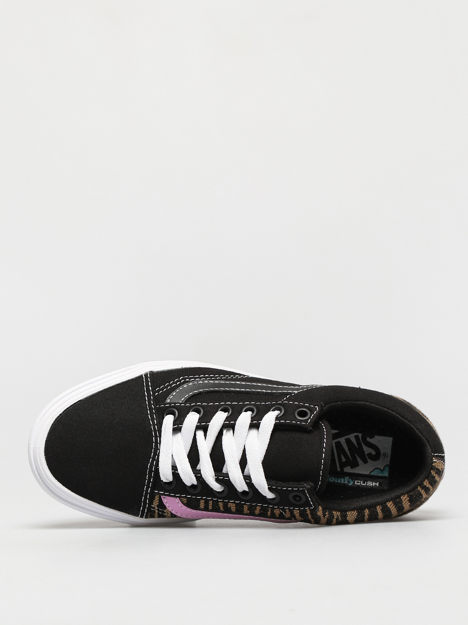 Vans Comfycush Old Skool Cipők (le tigre black/orchid)