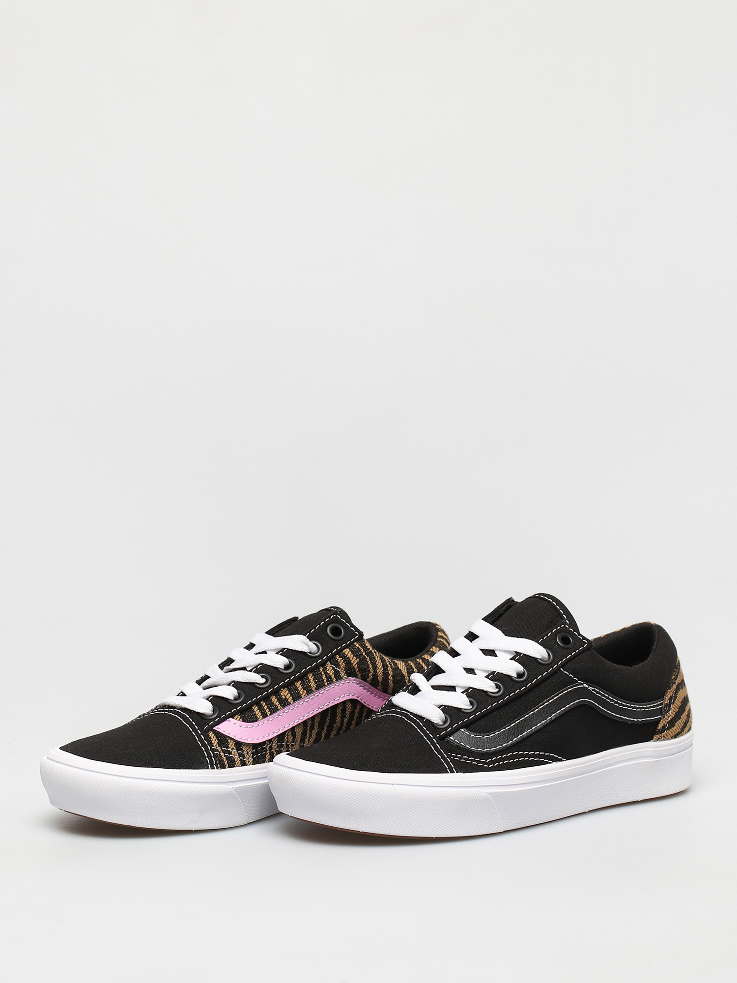 Vans Comfycush Old Skool Cipők (le tigre black/orchid)