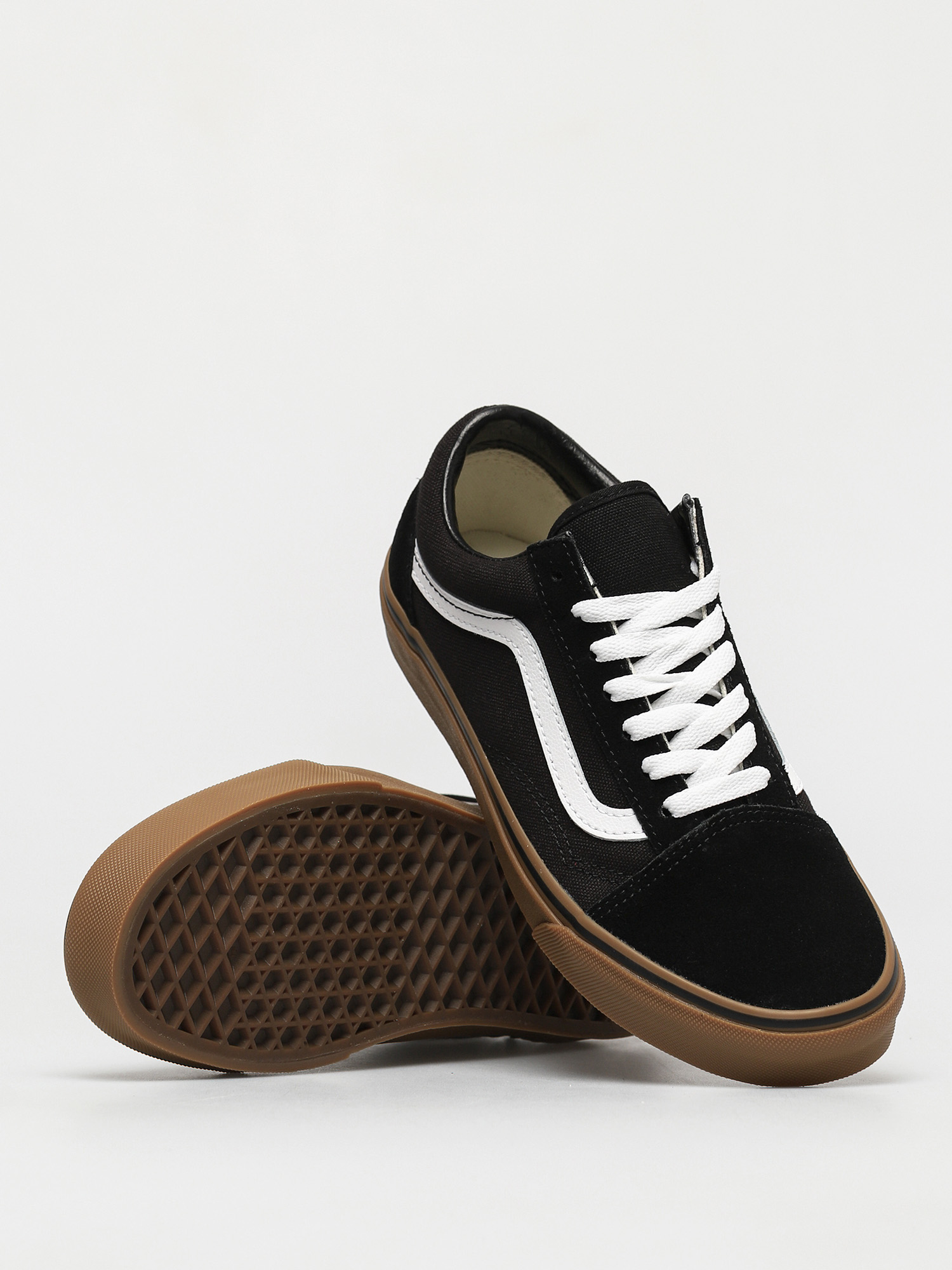 Vans Old Skool Cipők (gumsole black/medium gum)
