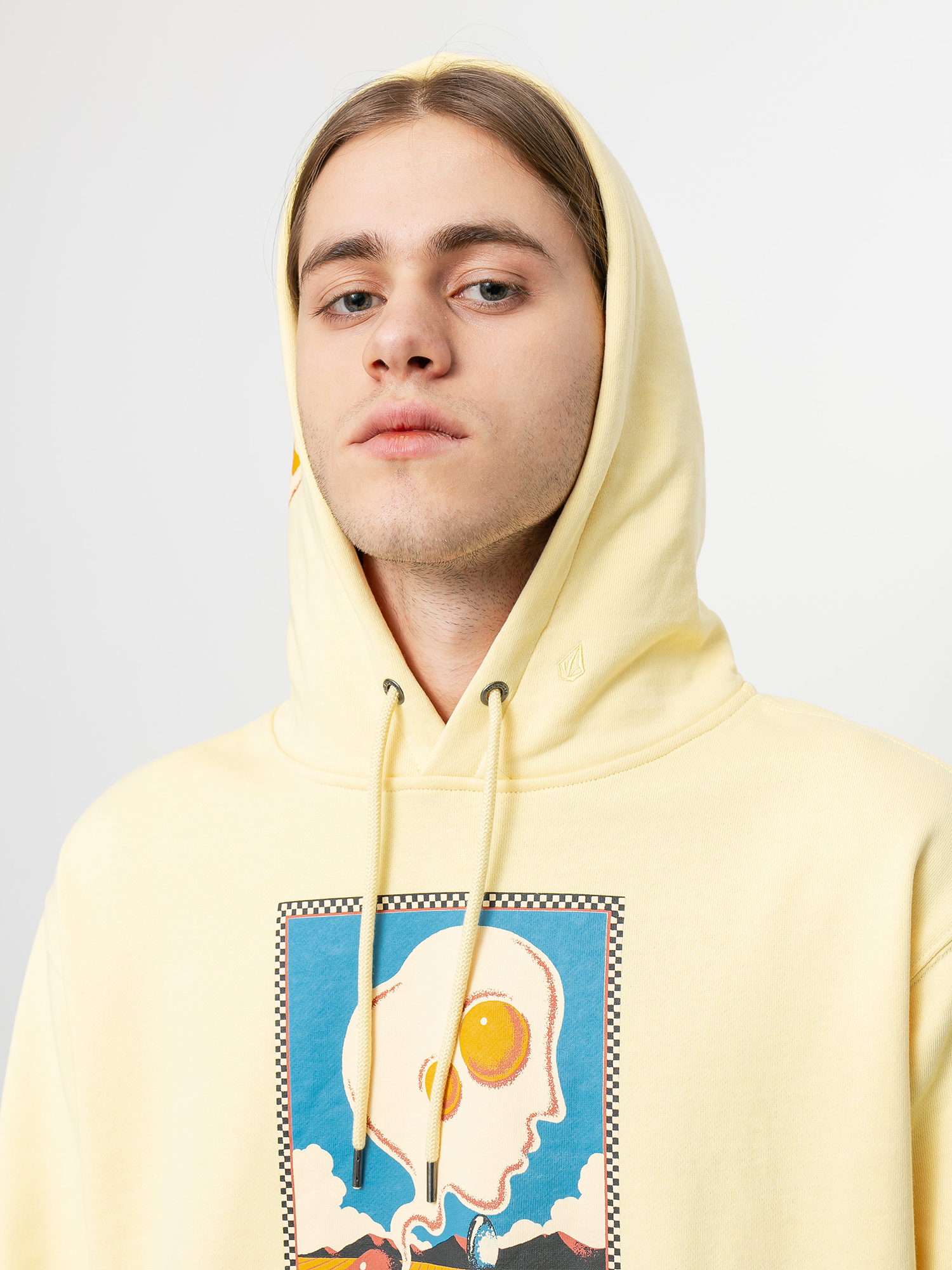 Volcom Fa HD Kapucnis pulóver (dawn yellow)