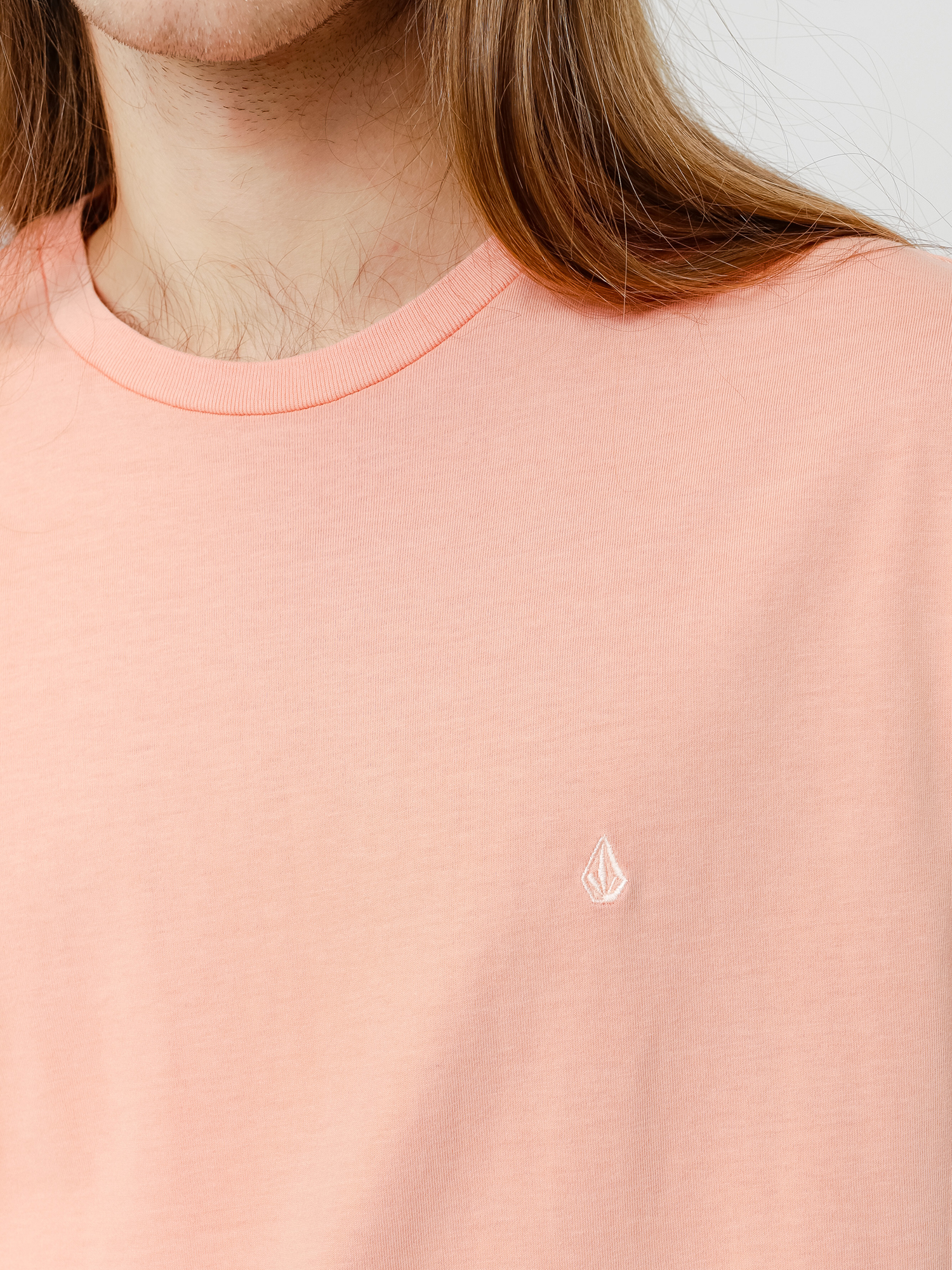 Volcom Solid Stone Emb Ujjatlan felső (clay orange)