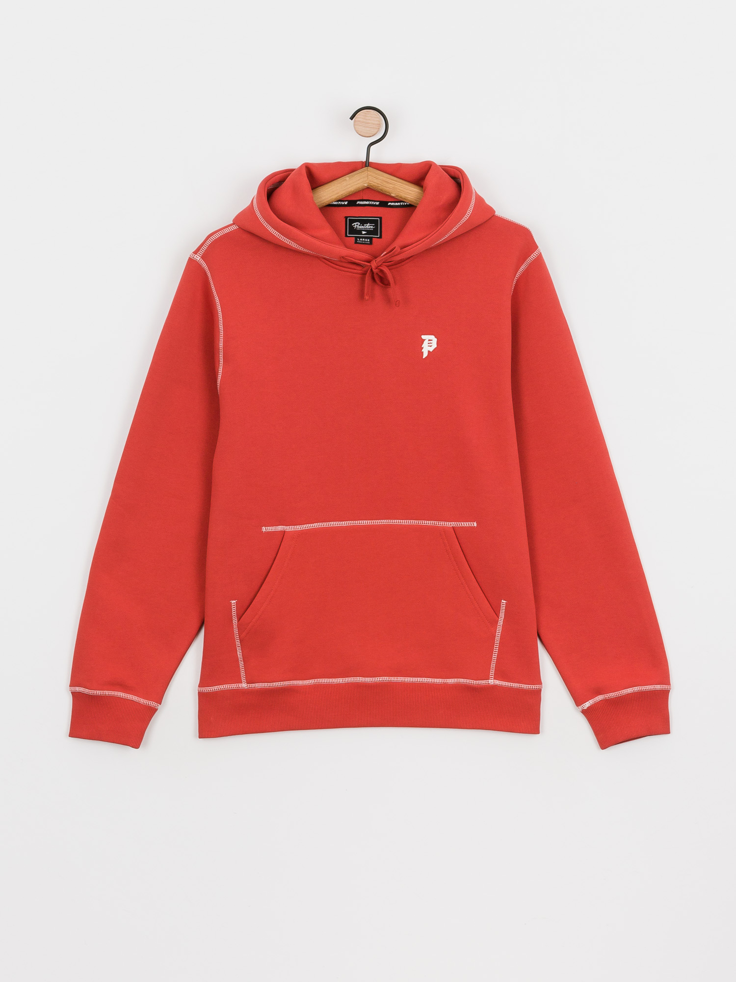 Primitive Cliver HD Kapucnis pulóver (red)