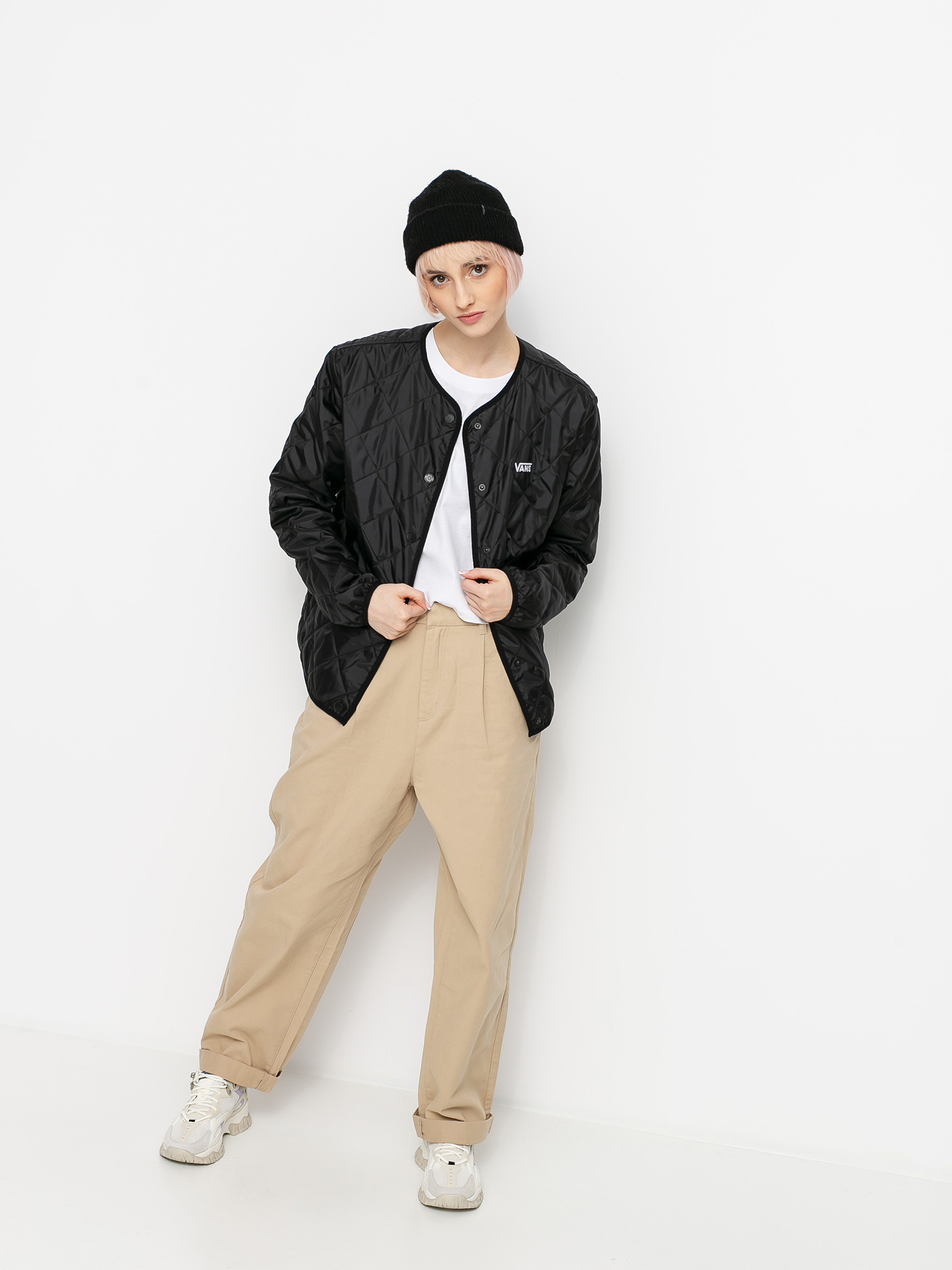 Vans Forces Quilted Wmn Dzseki (black)