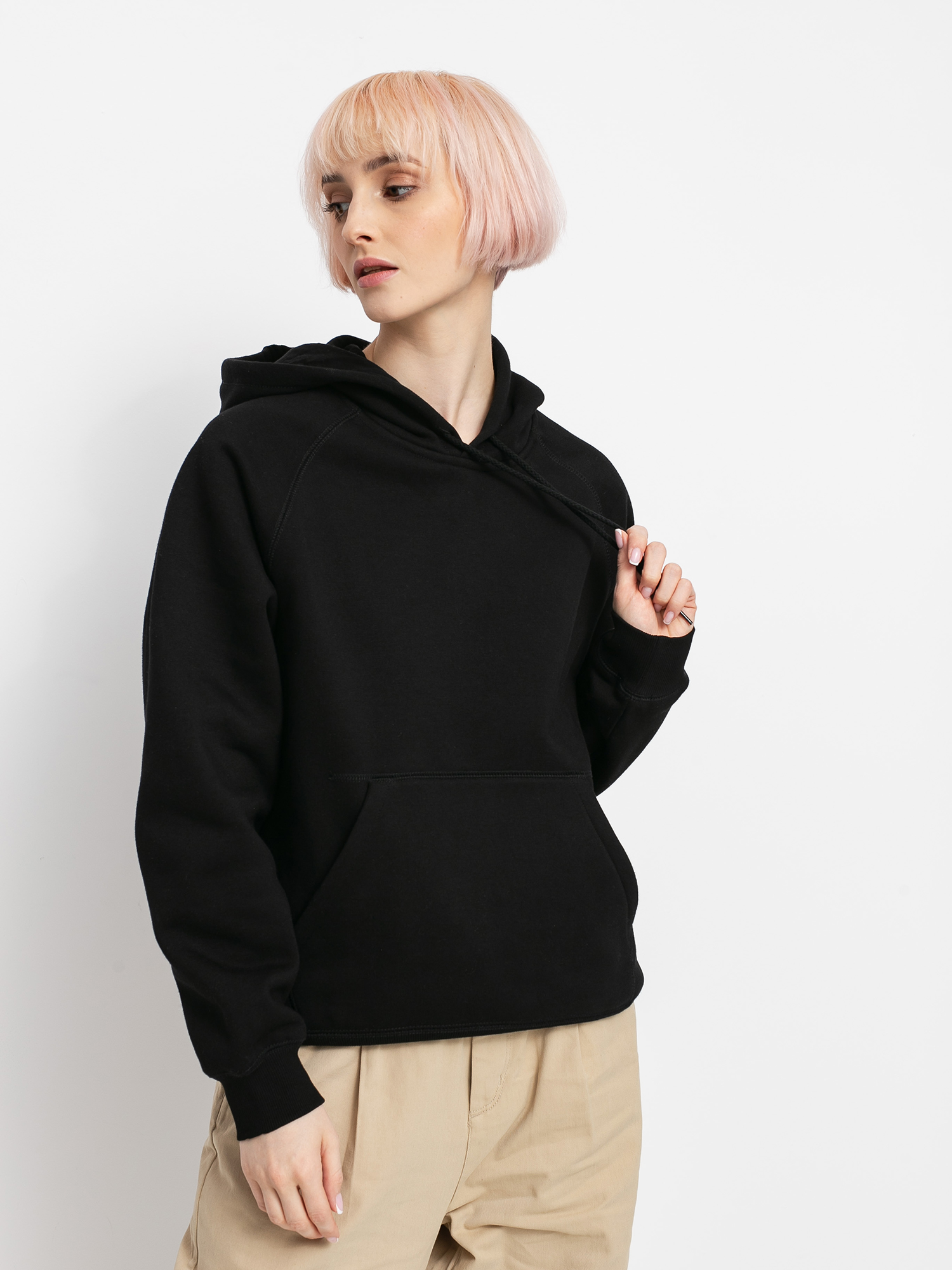 Carhartt WIP Chase HD Wmn Kapucnis pulóver (black/gold)