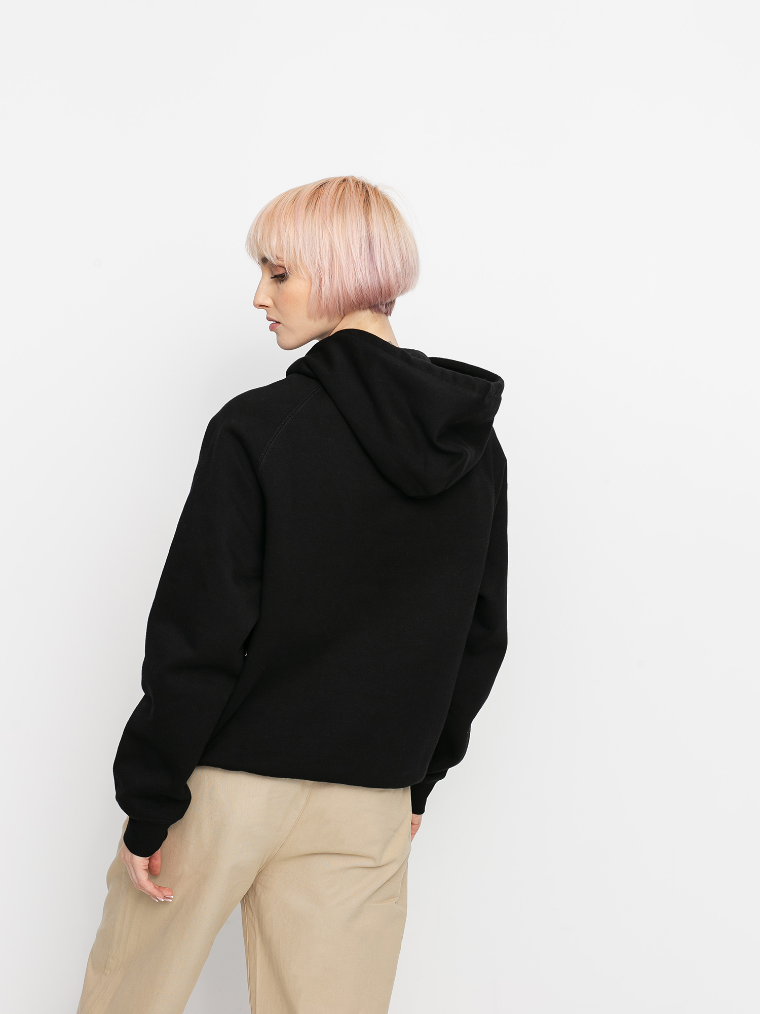 Carhartt WIP Chase HD Wmn Kapucnis pulóver (black/gold)