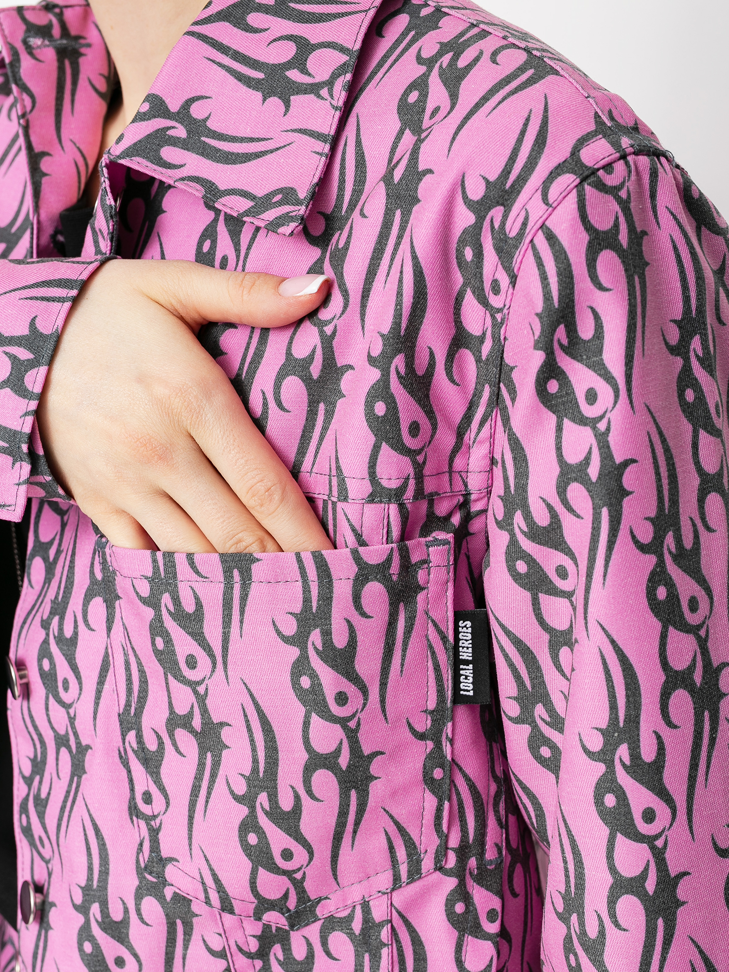 Local Heroes Tribal Love Wmn Dzseki (pink)