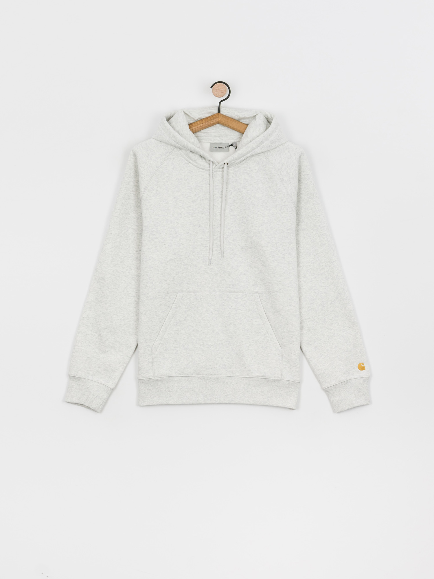 Carhartt WIP Chase HD Kapucnis pulóver (ash heather/gold)